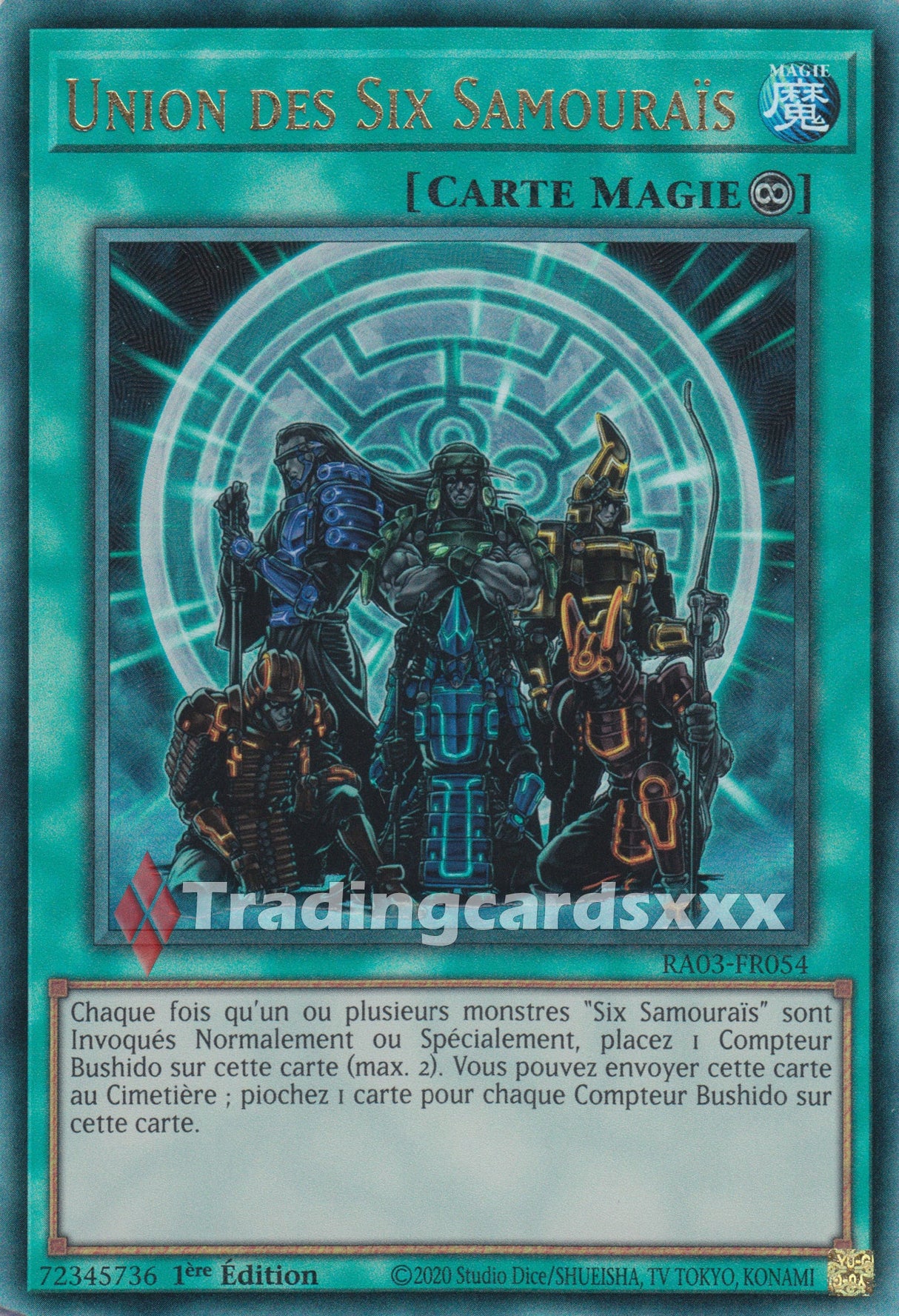 Yu-Gi-Oh! Union des Six Samouraïs : RA03-FR054