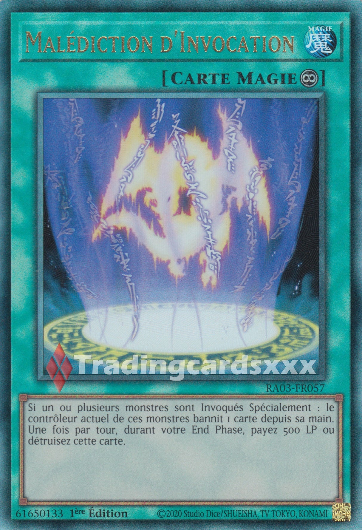 Yu-Gi-Oh! Malédiction d'Invocation : RA03-FR057