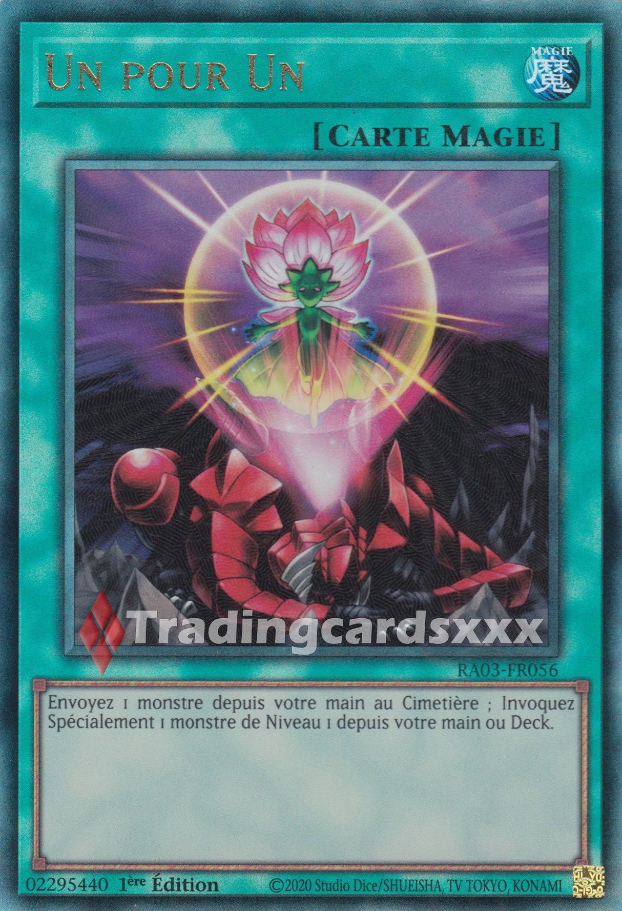 Yu-Gi-Oh! Un pour Un - V.1 : RA03-FR056