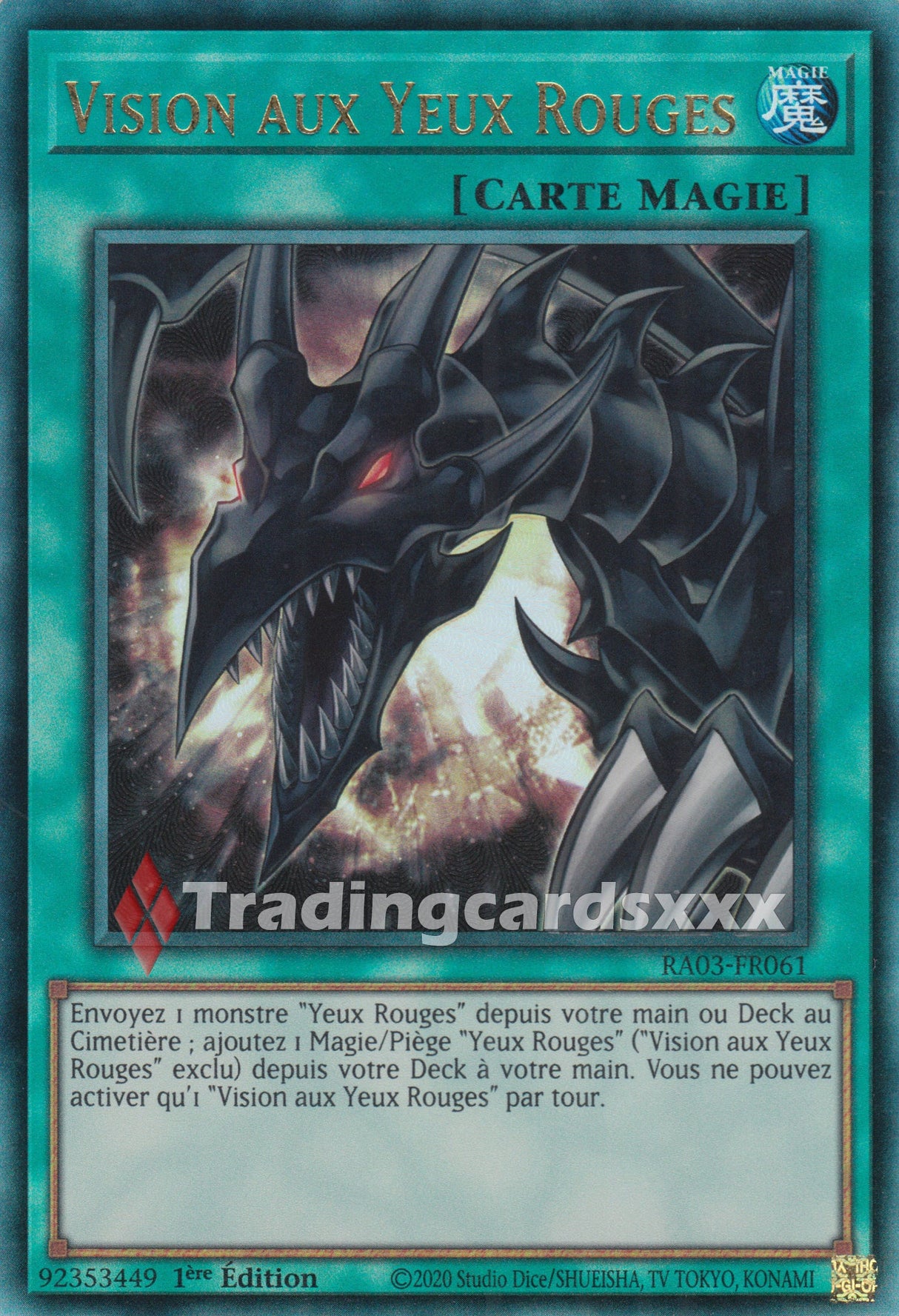 Yu-Gi-Oh! Vision aux Yeux Rouges : RA03-FR061