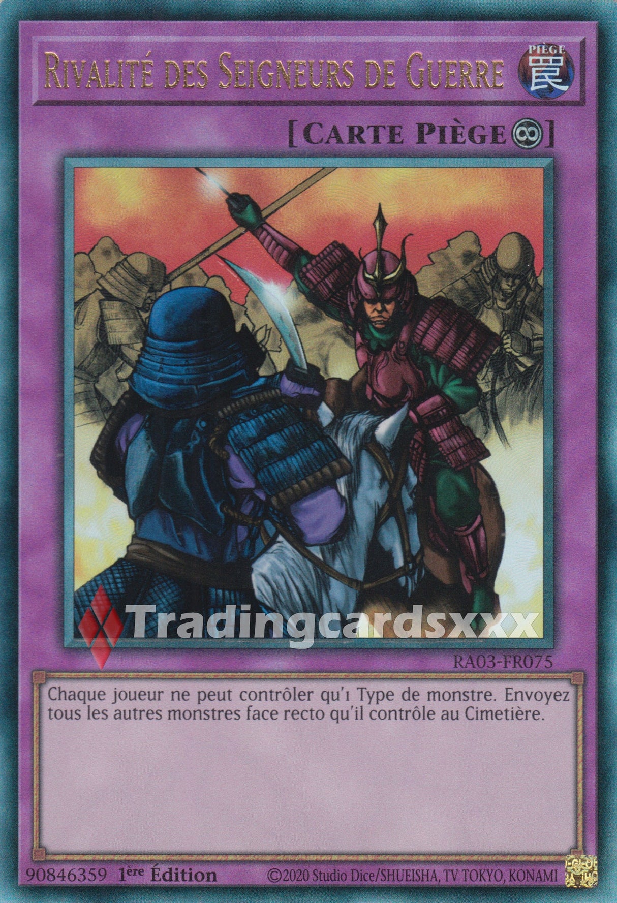 Yu-Gi-Oh! Rivalité des Seigneurs de Guerre : RA03-FR075