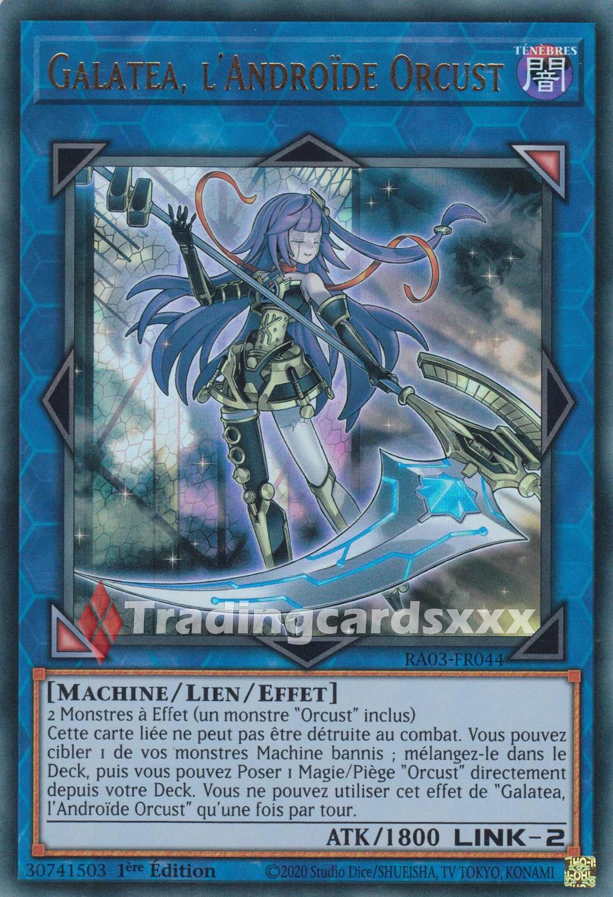 Yu-Gi-Oh! Galatea, l'Androïde Orcust : RA03-FR044