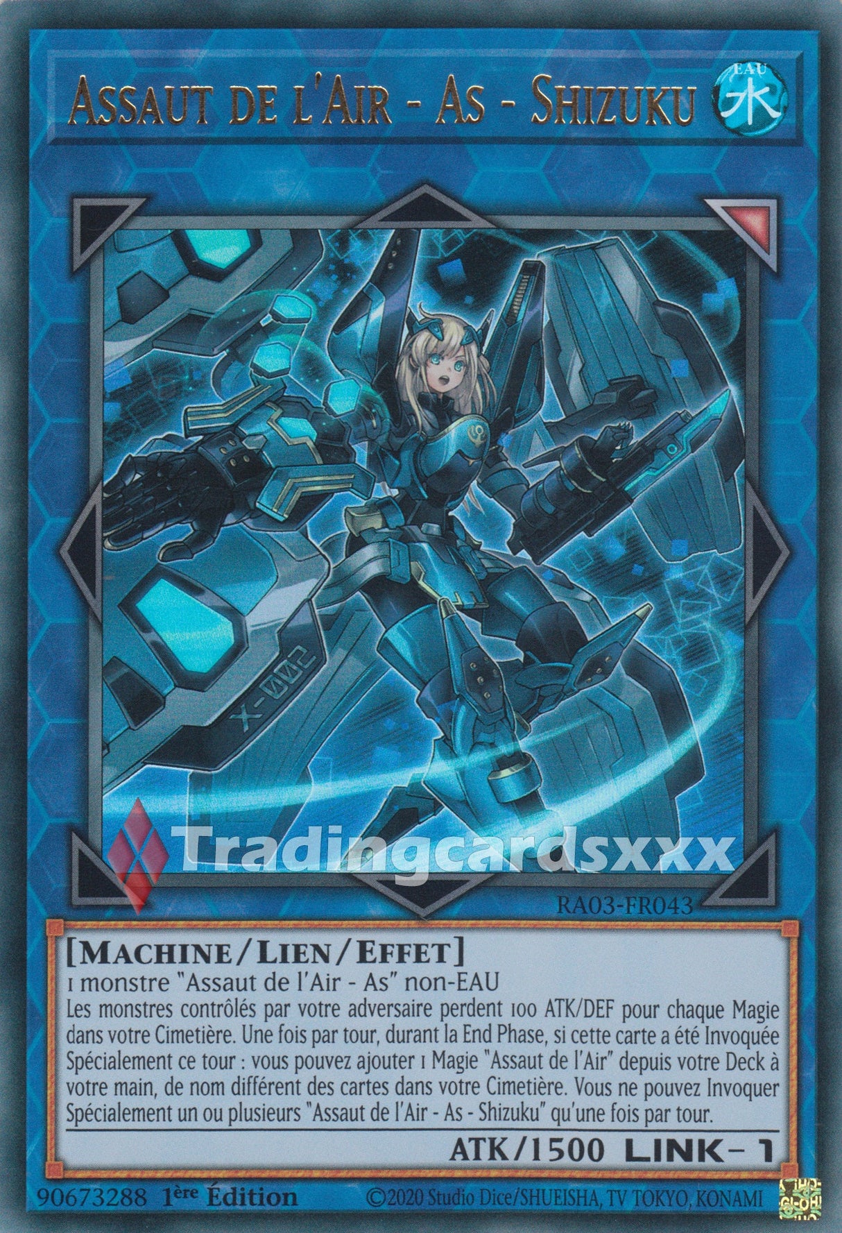 Yu-Gi-Oh! Assaut de l'Air - As - Shizuku : RA03-FR043