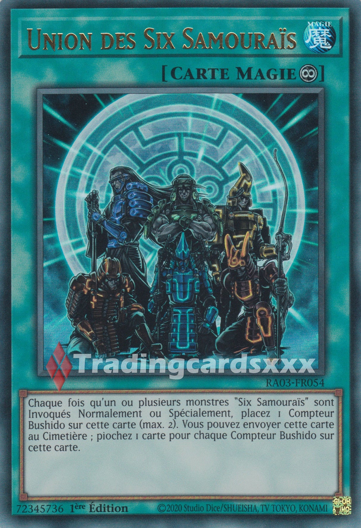 Yu-Gi-Oh! Union des Six Samouraïs : RA03-FR054