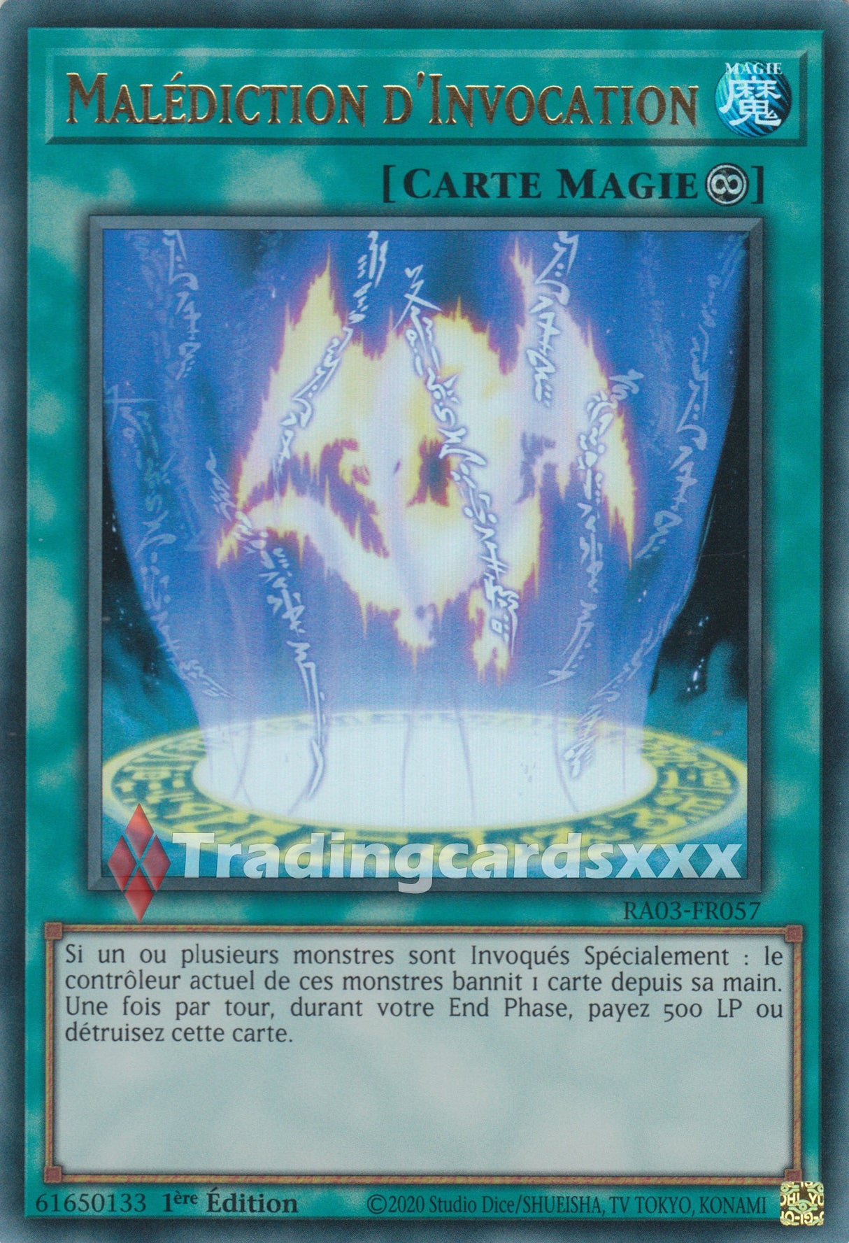 Yu-Gi-Oh! Malédiction d'Invocation : RA03-FR057