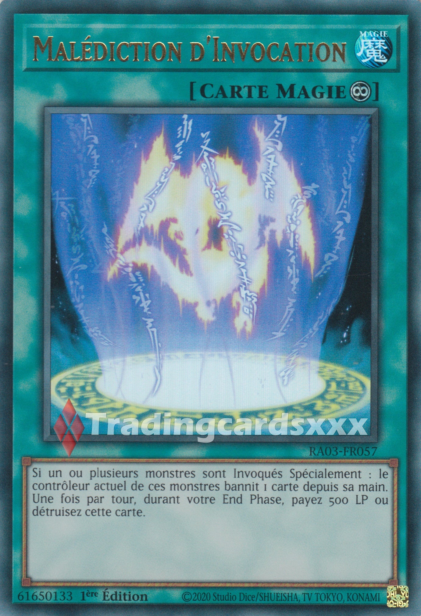 Yu-Gi-Oh! Malédiction d'Invocation : RA03-FR057