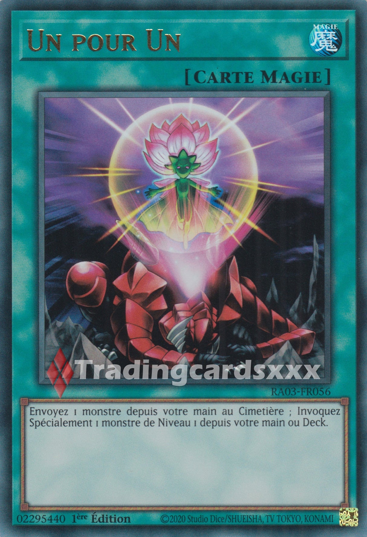 Yu-Gi-Oh! Un pour Un - V.1 : RA03-FR056