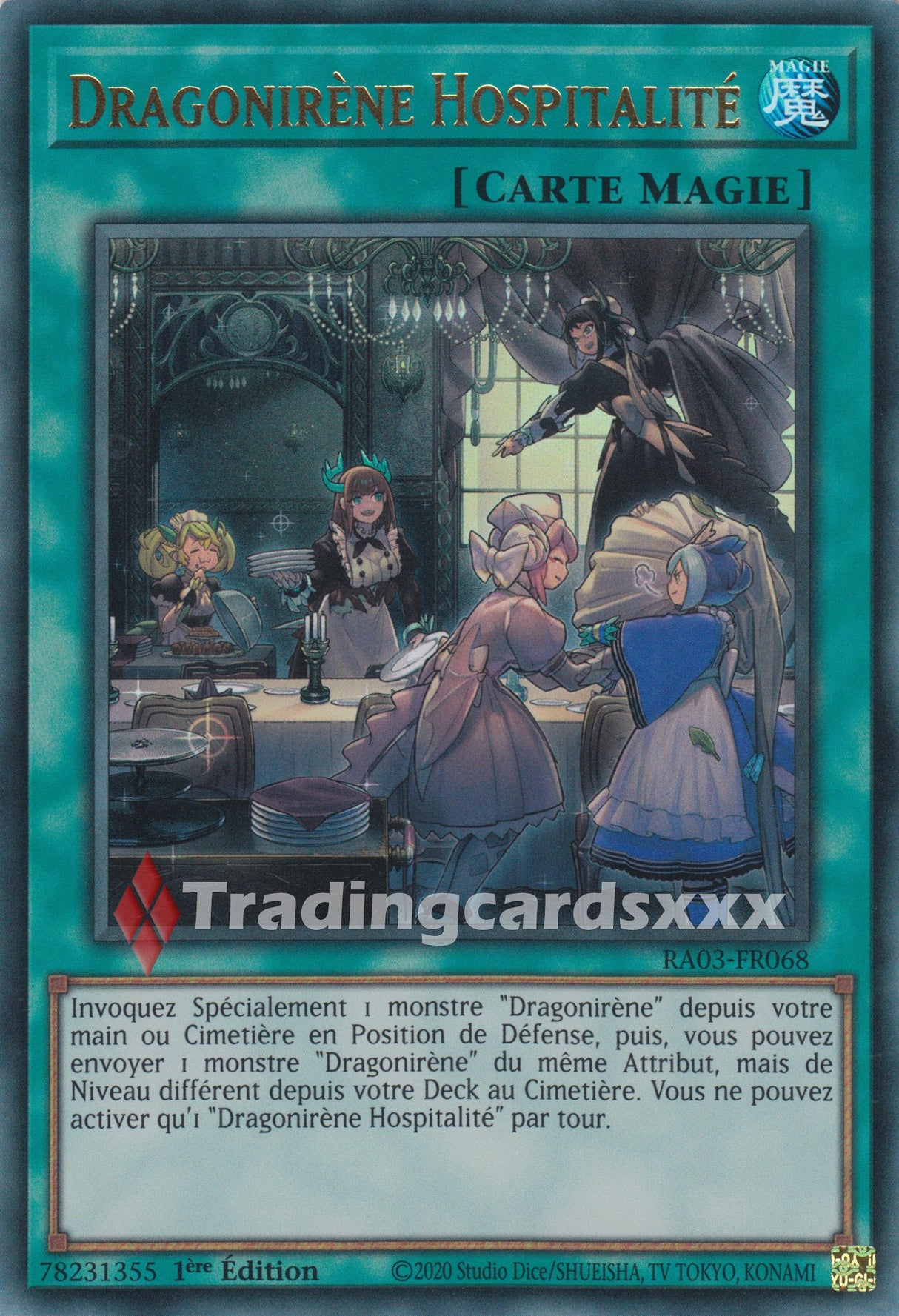 Yu-Gi-Oh! Dragonirène Hospitalité : RA03-FR068