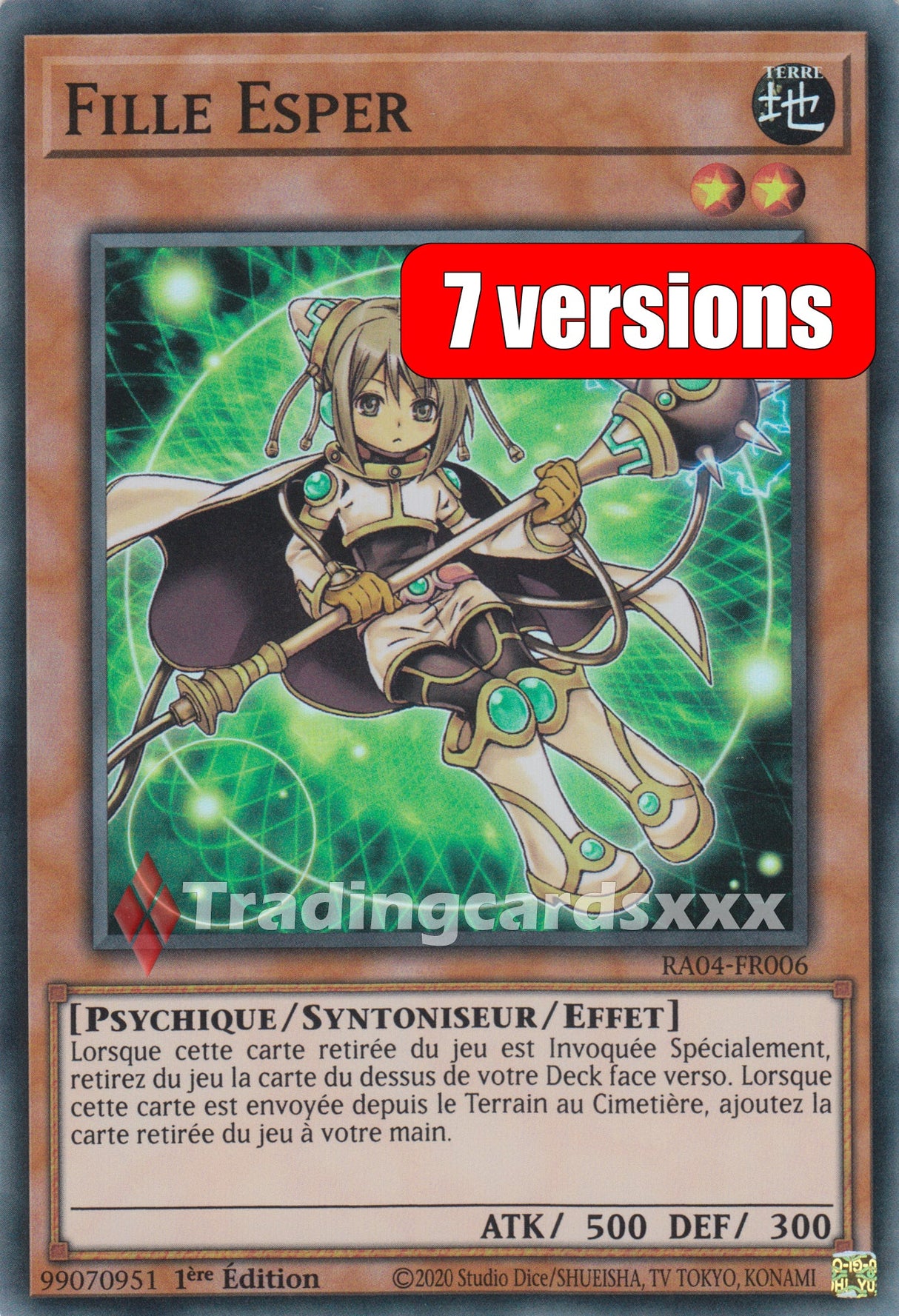 Yu-Gi-Oh! Fille Esper : RA04-FR006