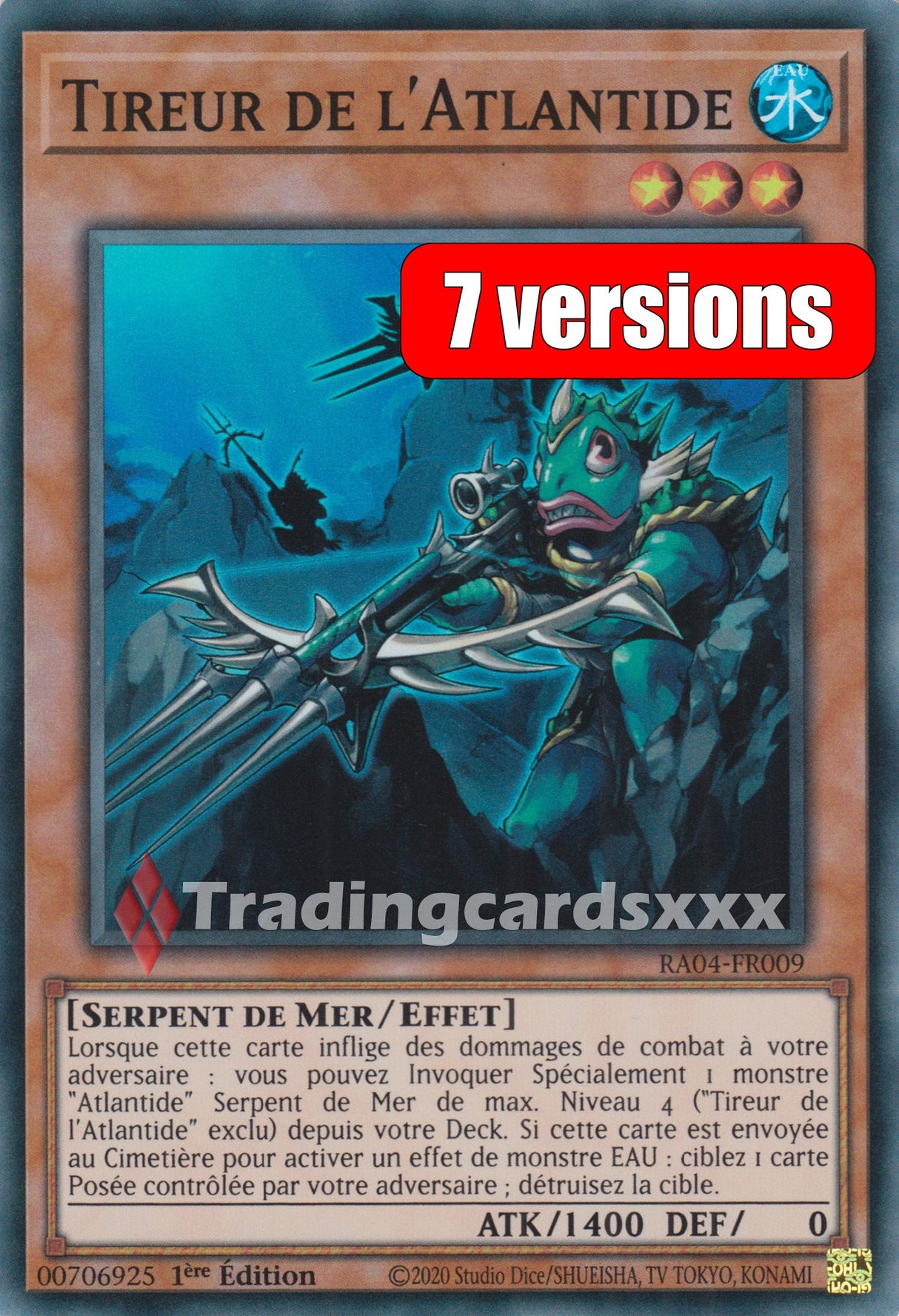Yu-Gi-Oh! Tireur de l'Atlantide : RA04-FR009