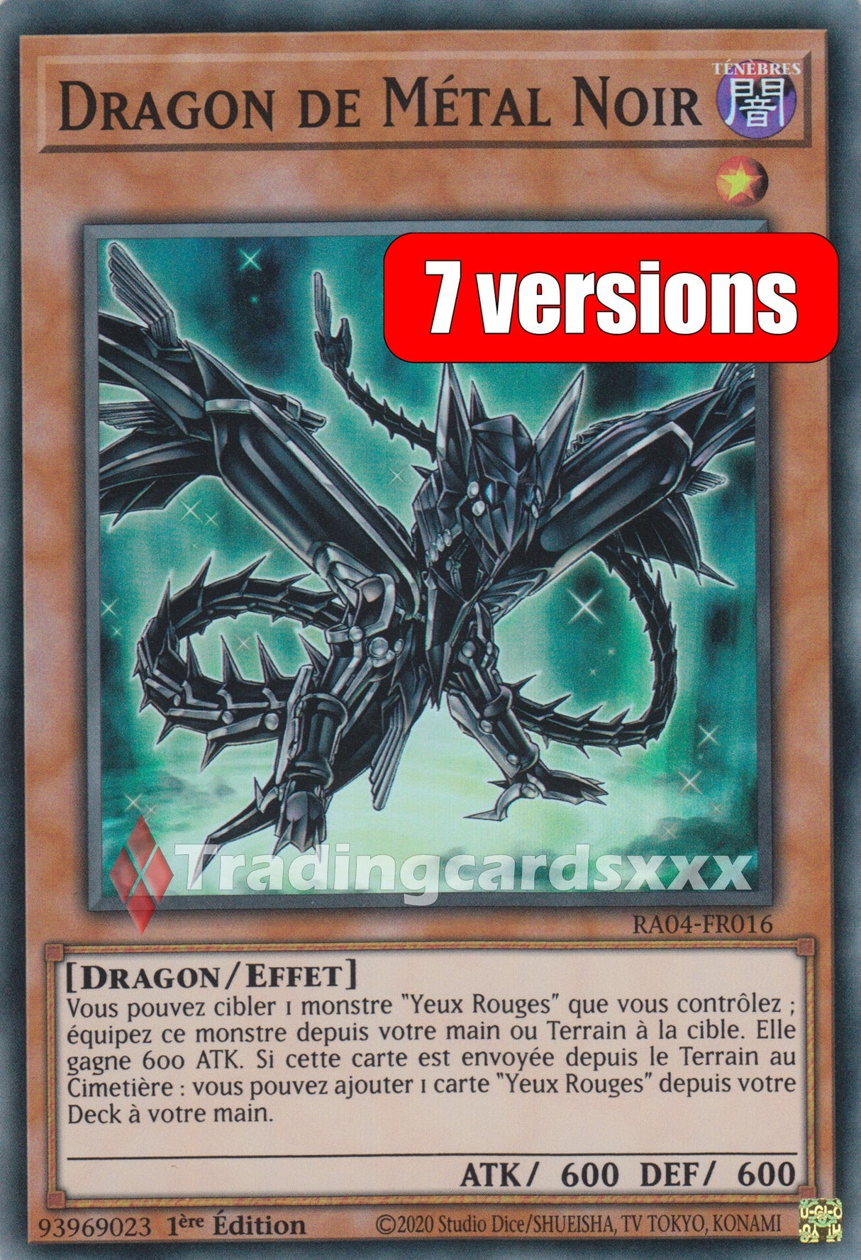 Yu-Gi-Oh! Dragon de Métal Noir : RA04-FR016