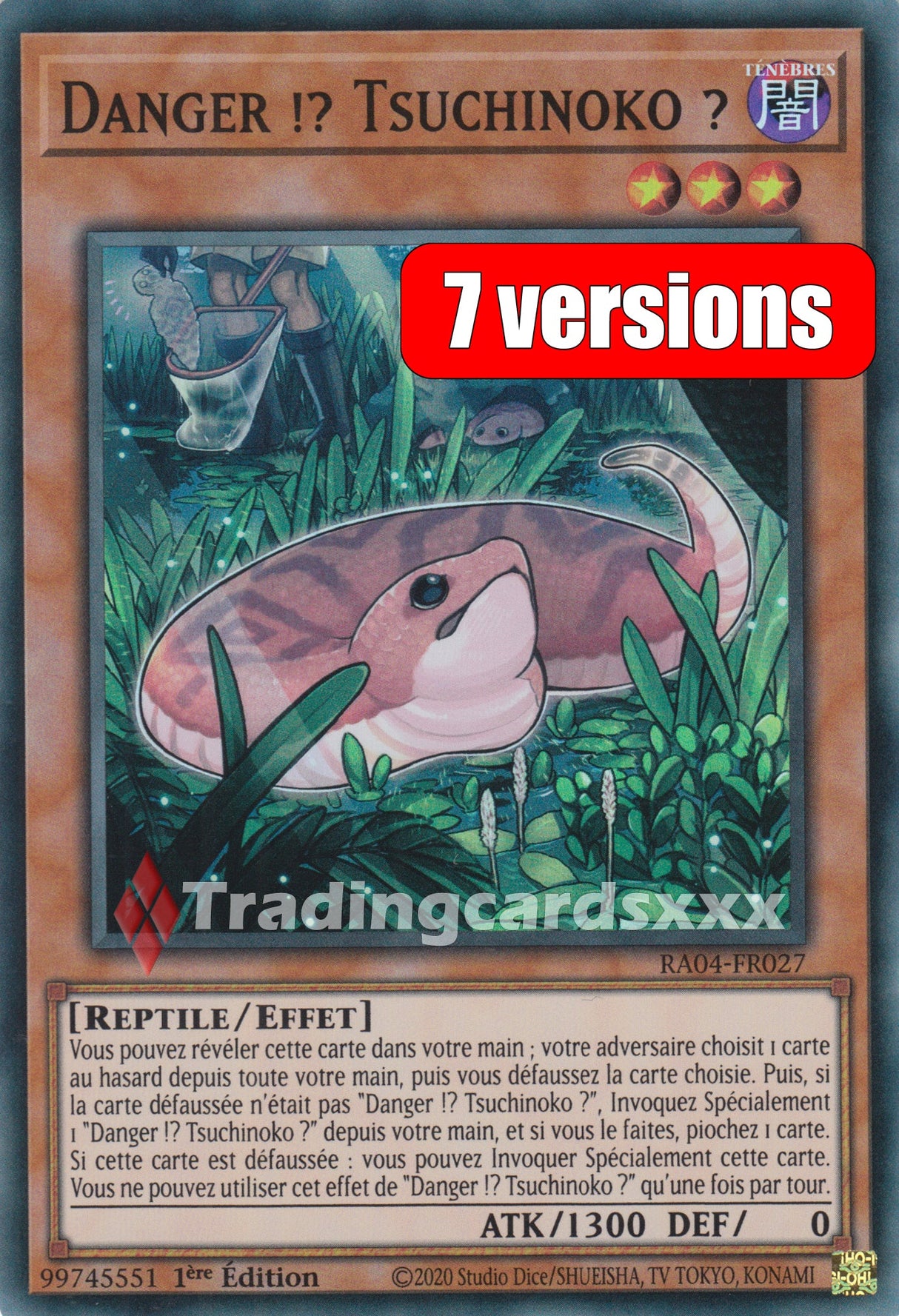 Yu-Gi-Oh! Danger !? Tsuchinoko ? : RA04-FR027