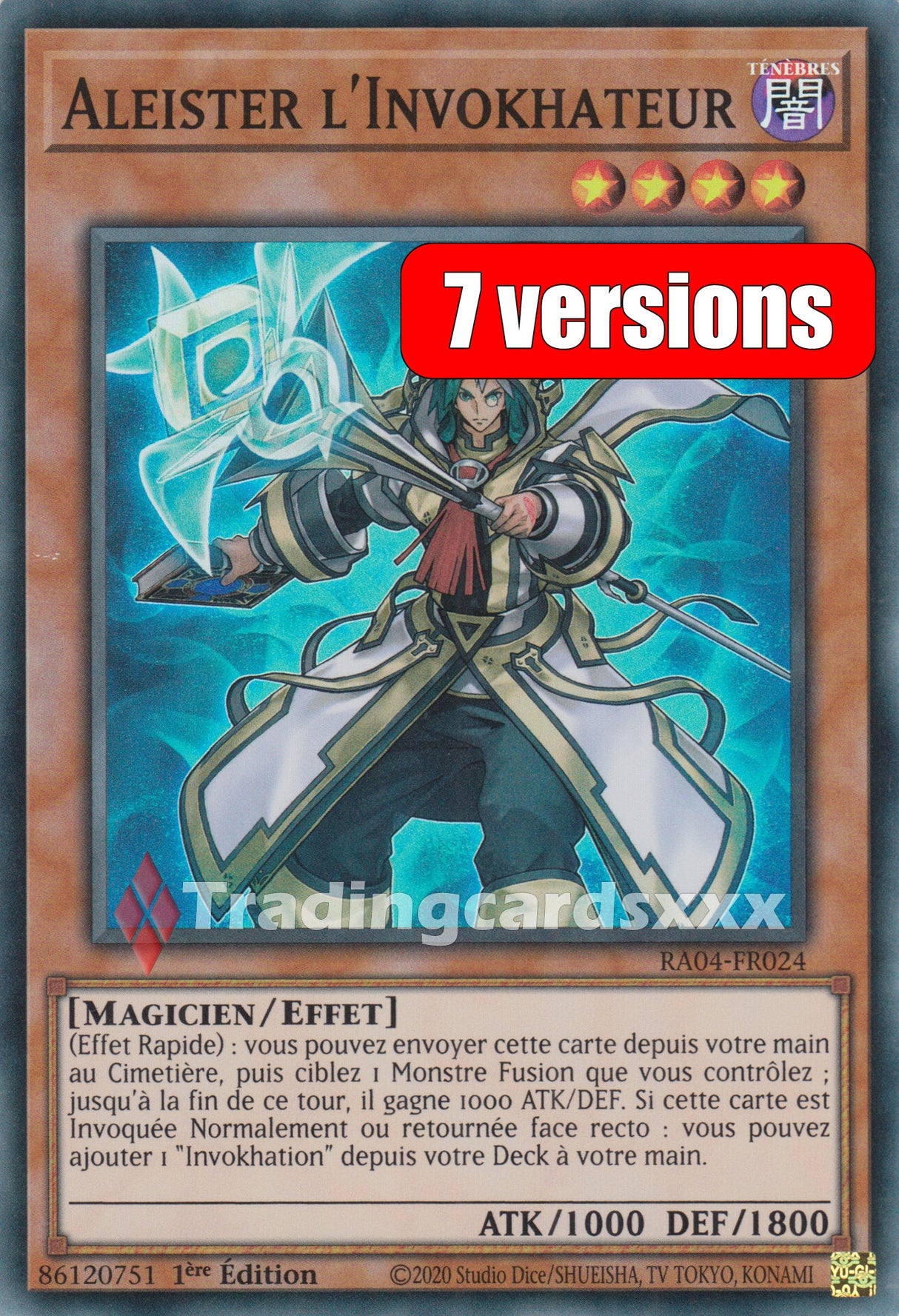 Yu-Gi-Oh! Aleister l'Invokhateur : RA04-FR024