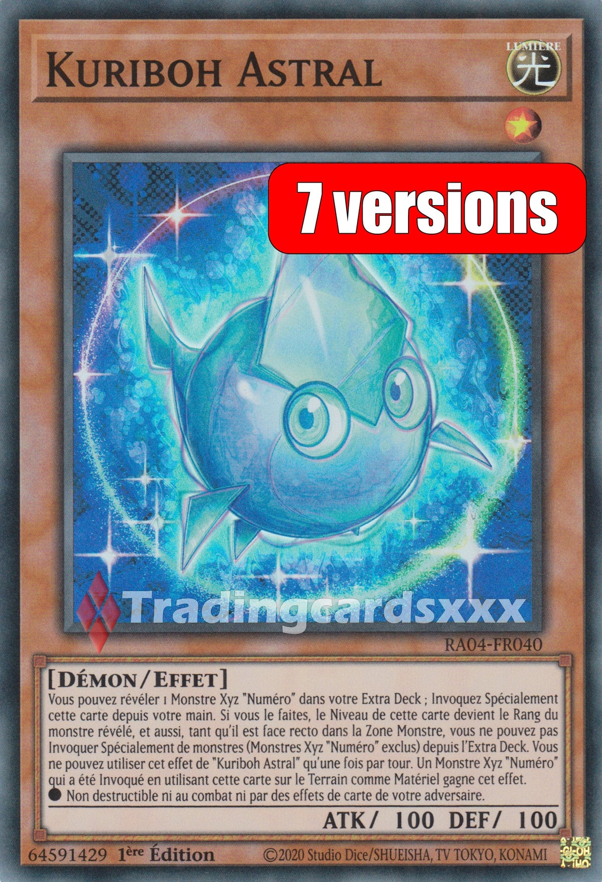 Yu-Gi-Oh! Kuriboh Astral : RA04-FR040