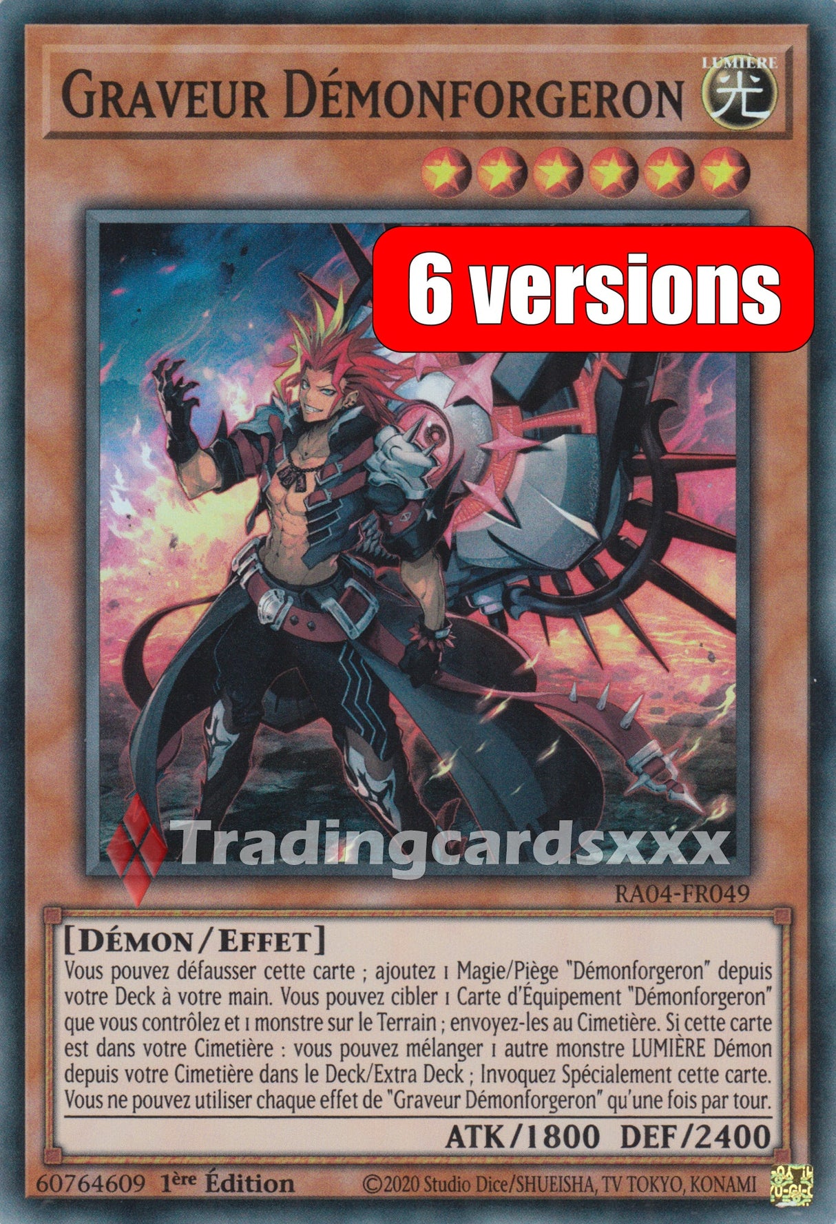 Yu-Gi-Oh! Graveur Démonforgeron : RA04-FR049