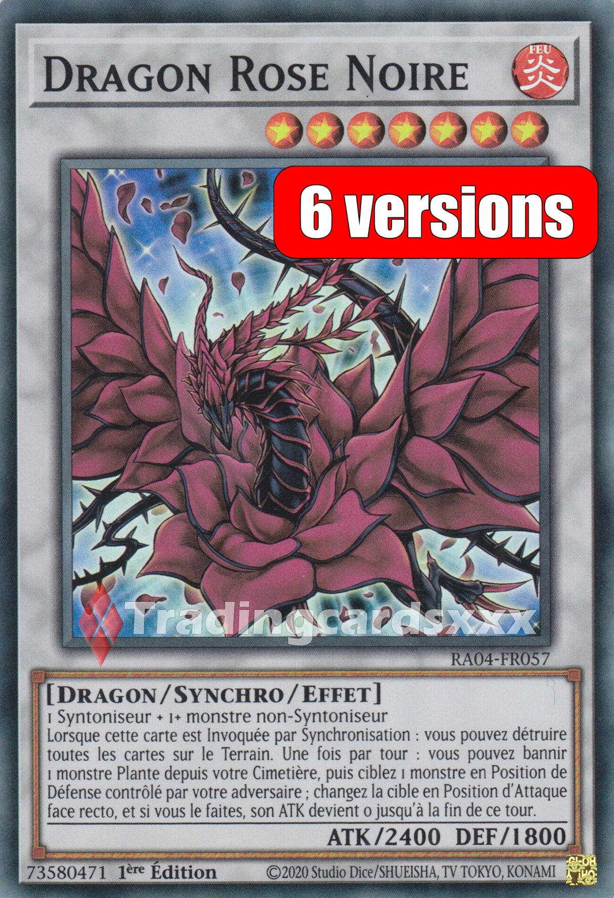 Yu-Gi-Oh! Dragon Rose Noire : RA04-FR057
