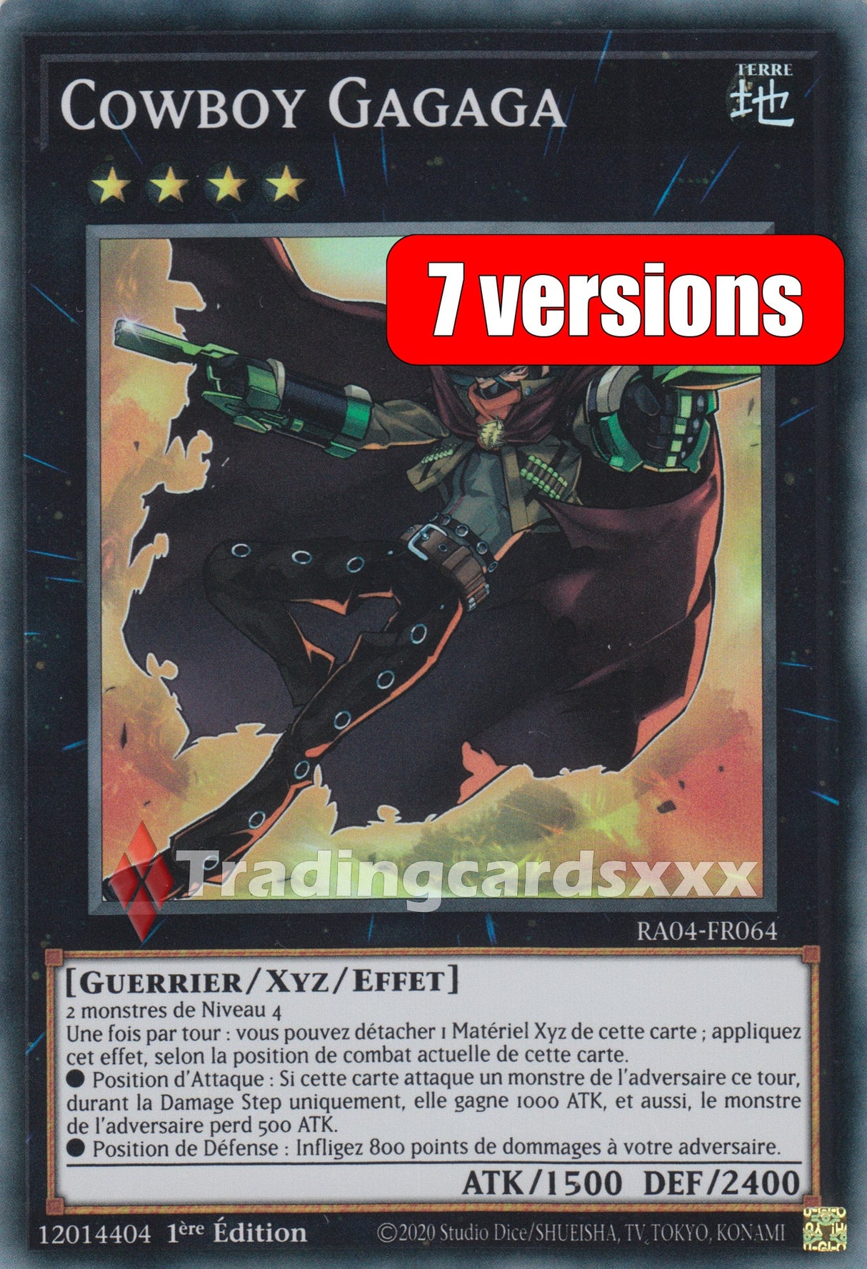 Yu-Gi-Oh! Cowboy Gagaga : RA04-FR064