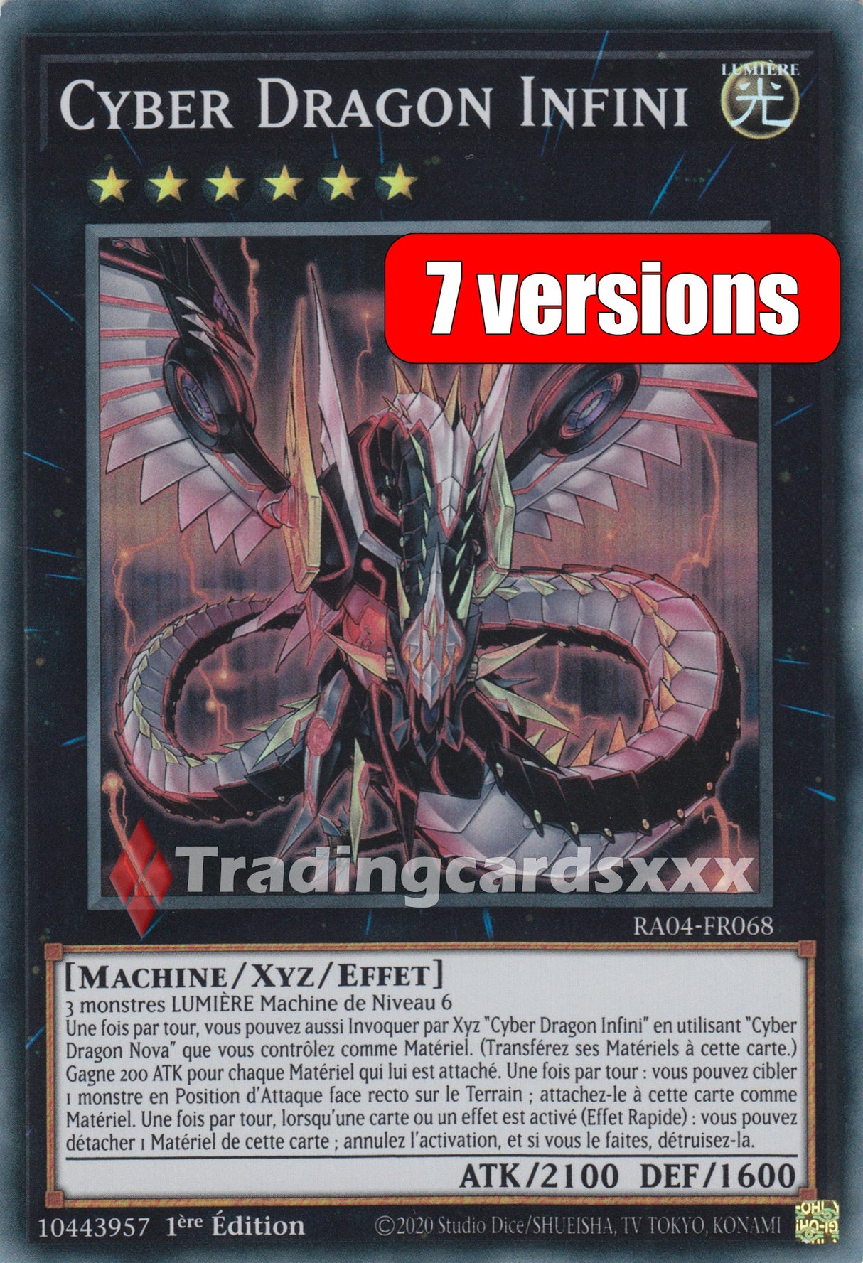 Yu-Gi-Oh! Cyber Dragon Infini : RA04-FR068