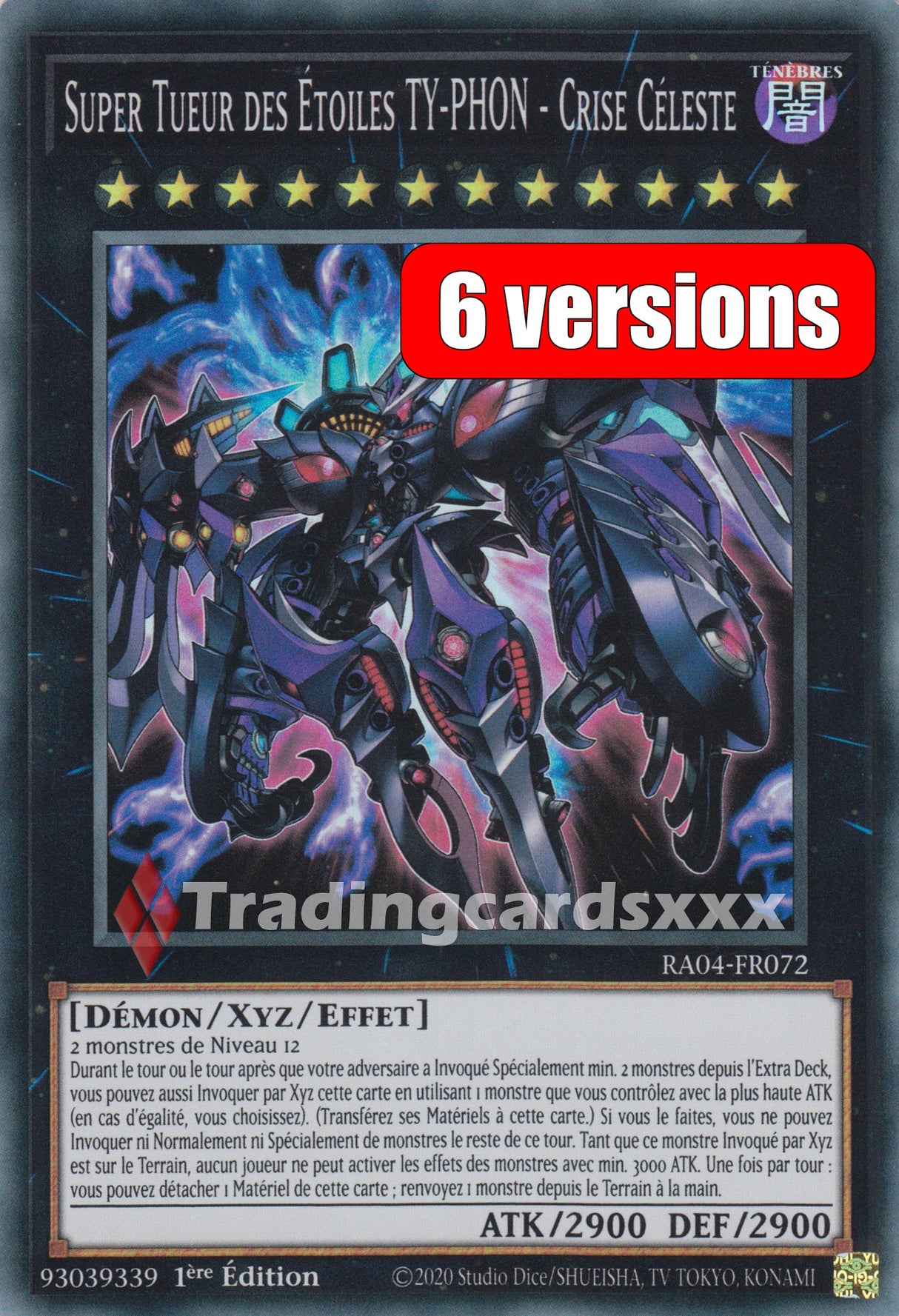 Yu-Gi-Oh! Super Tueur des Étoiles TY-PHON - Crise Céleste : RA04-FR072