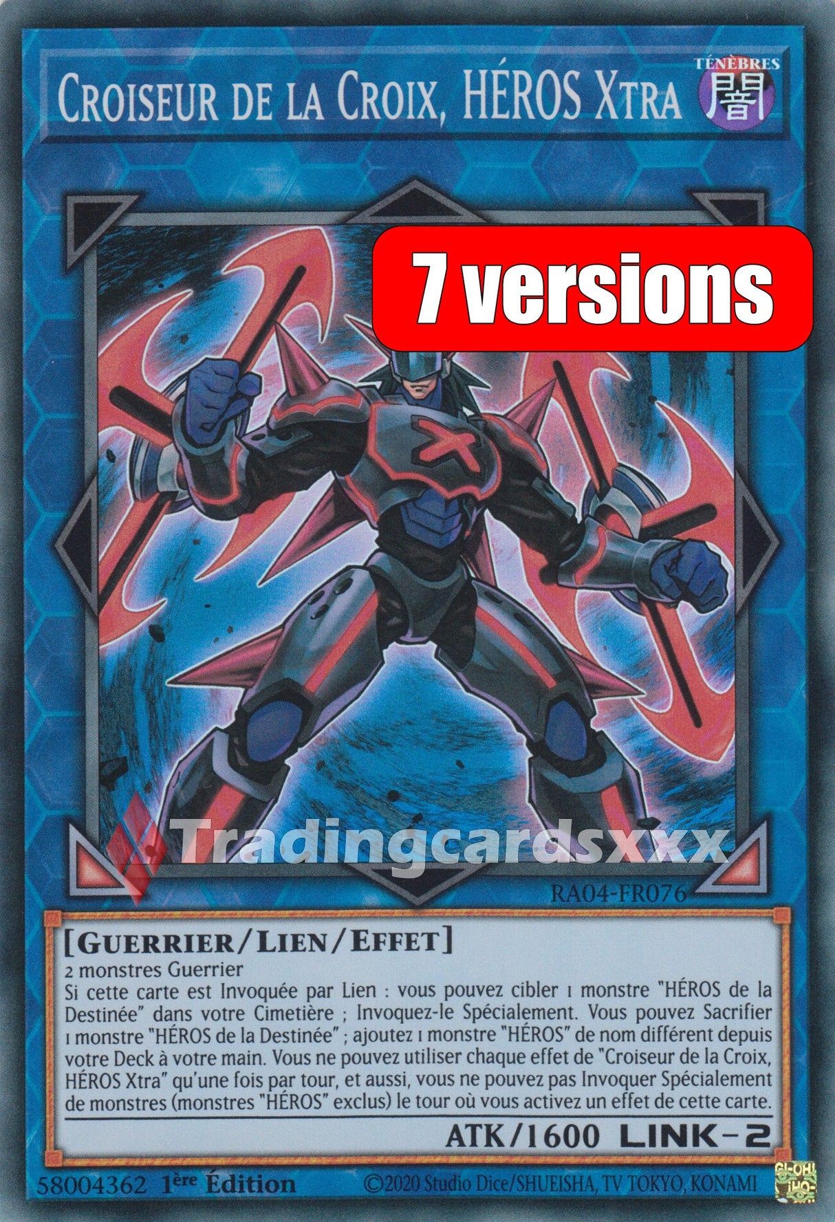 Yu-Gi-Oh! Croiseur de la Croix, HÉROS Xtra : RA04-FR076