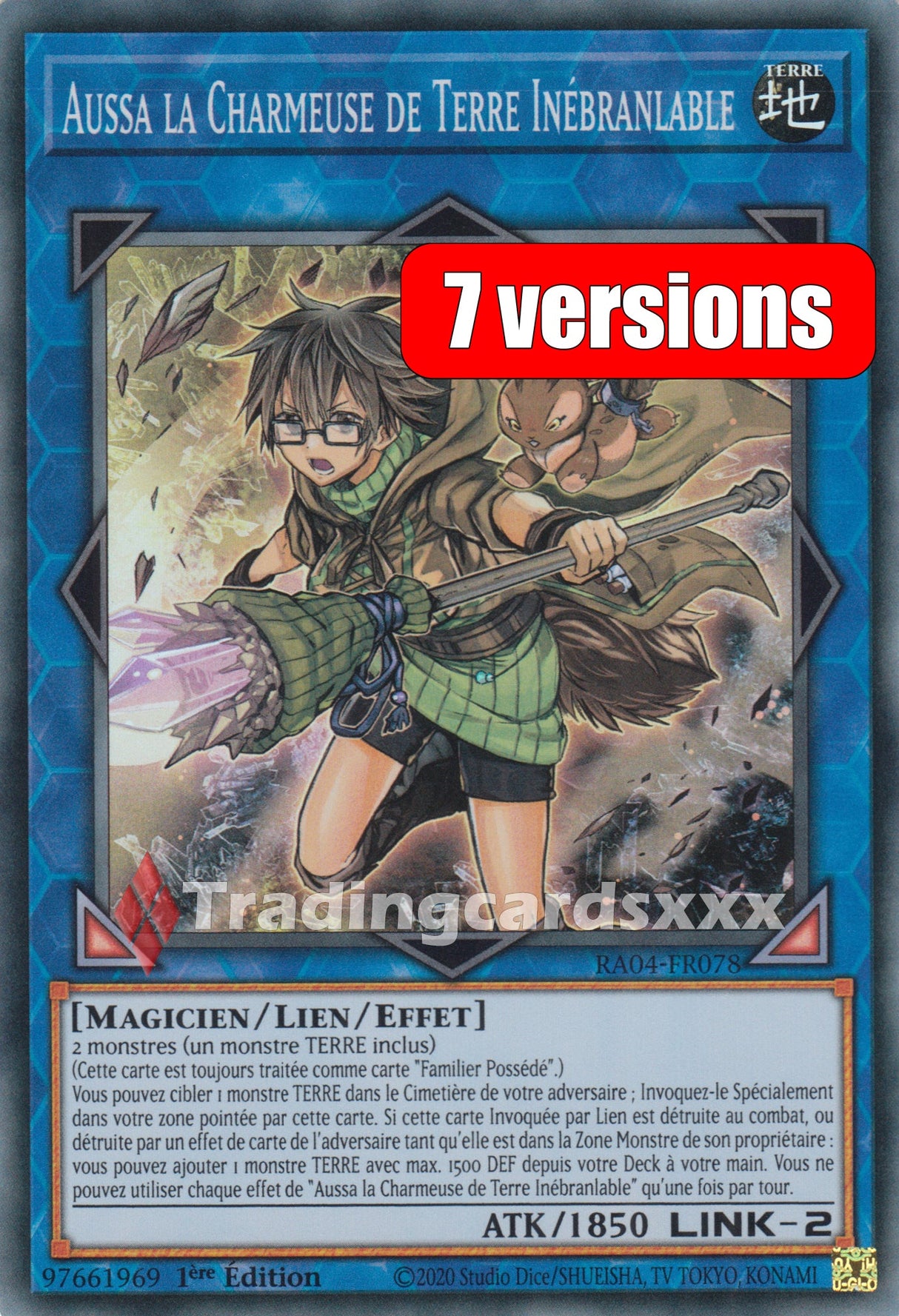 Yu-Gi-Oh! Aussa la Charmeuse de Terre Inébranlable : RA04-FR078