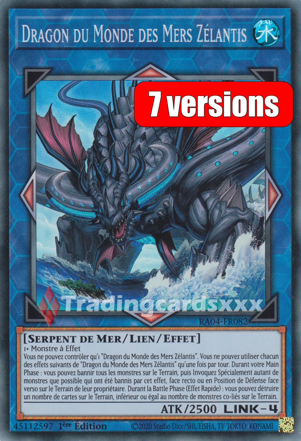 Yu-Gi-Oh! Dragon du Monde des Mers Zélantis : RA04-FR082