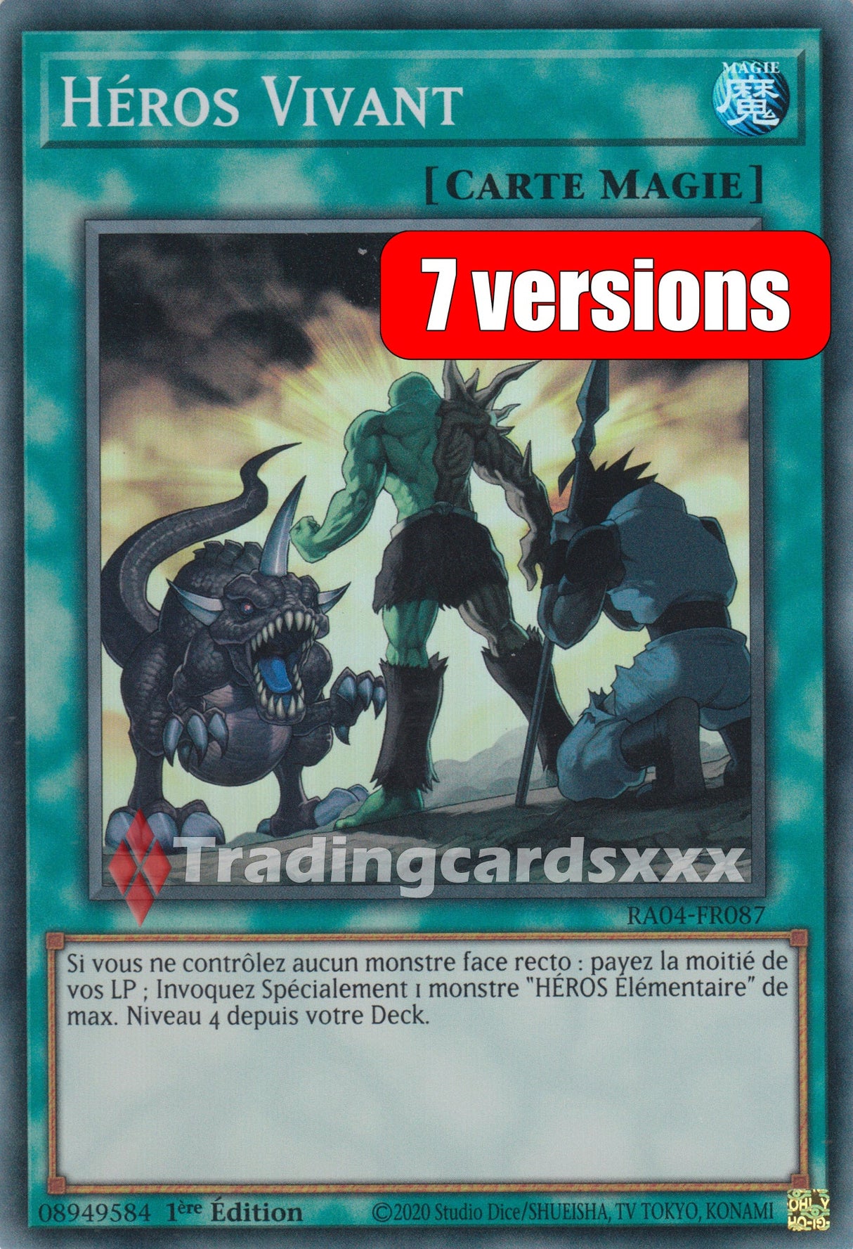 Yu-Gi-Oh! Héros Vivant : RA04-FR087
