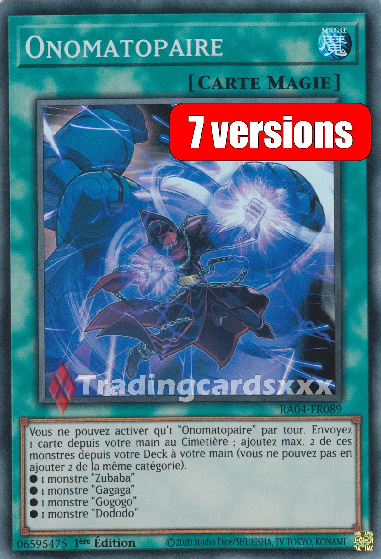 Yu-Gi-Oh! Onomatopaire : RA04-FR089