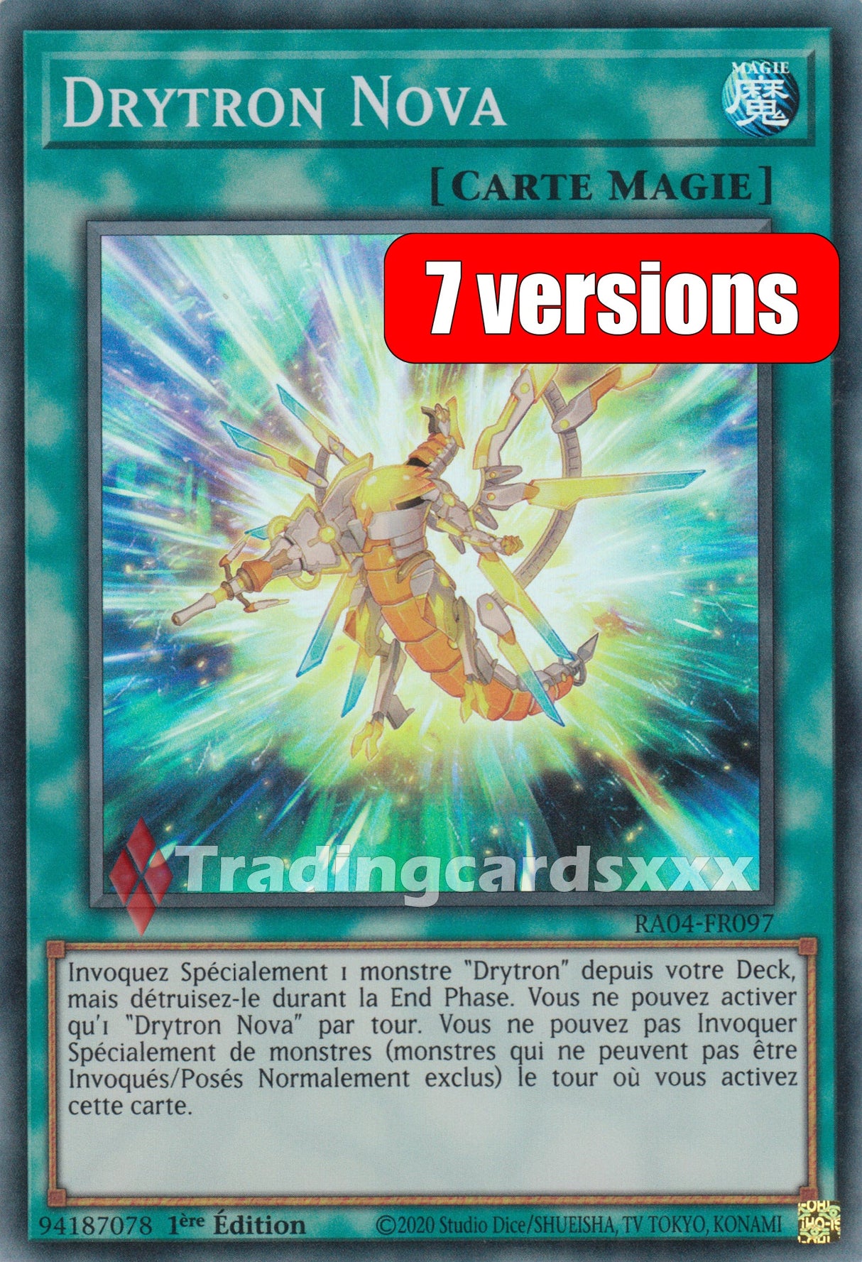 Yu-Gi-Oh! Drytron Nova : RA04-FR097