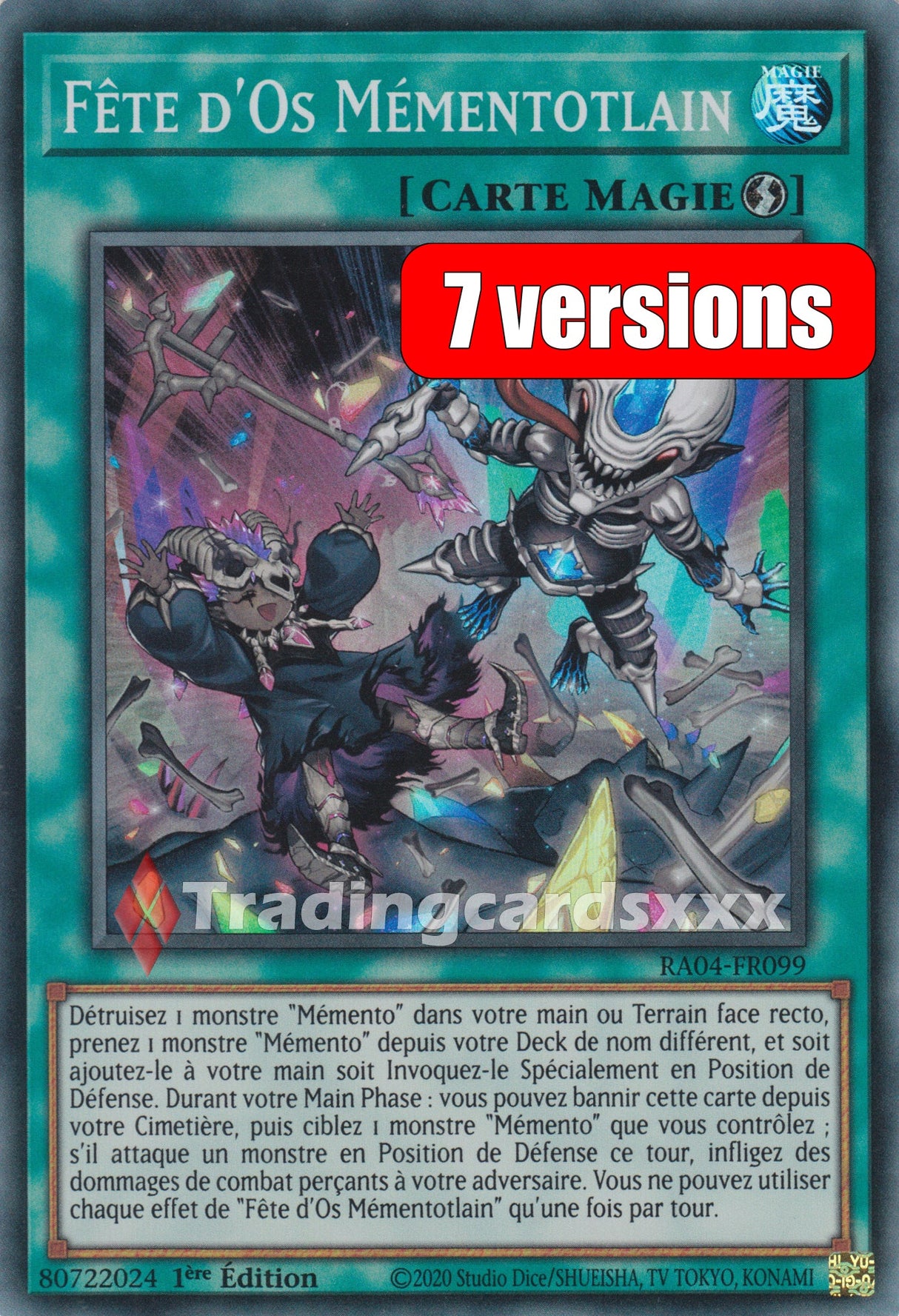 Yu-Gi-Oh! Fête d'Os Mémentotlain : RA04-FR099