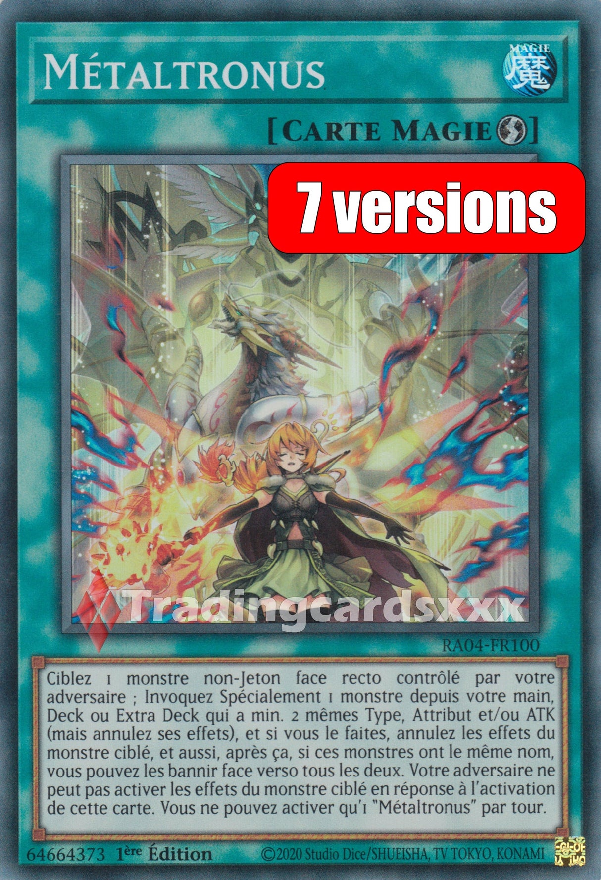Yu-Gi-Oh! Métaltronus : RA04-FR100