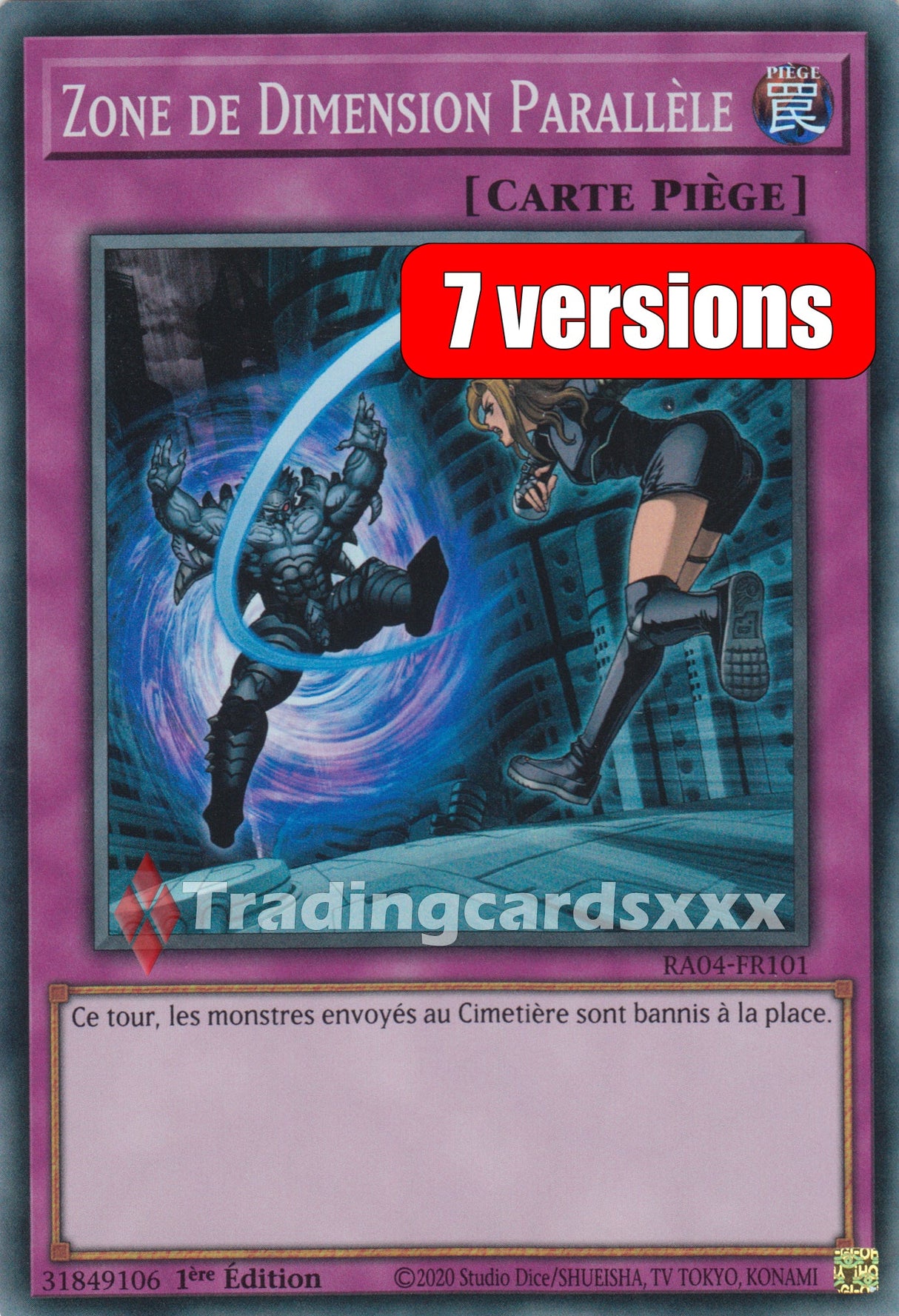 Yu-Gi-Oh! Zone de Dimension Parallèle : RA04-FR101