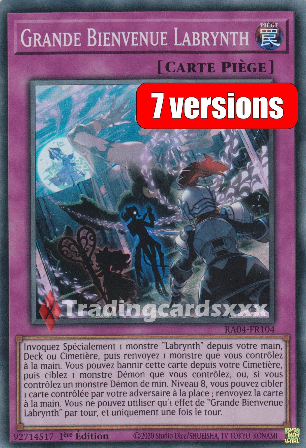 Yu-Gi-Oh! Grande Bienvenue Labrynth : RA04-FR104