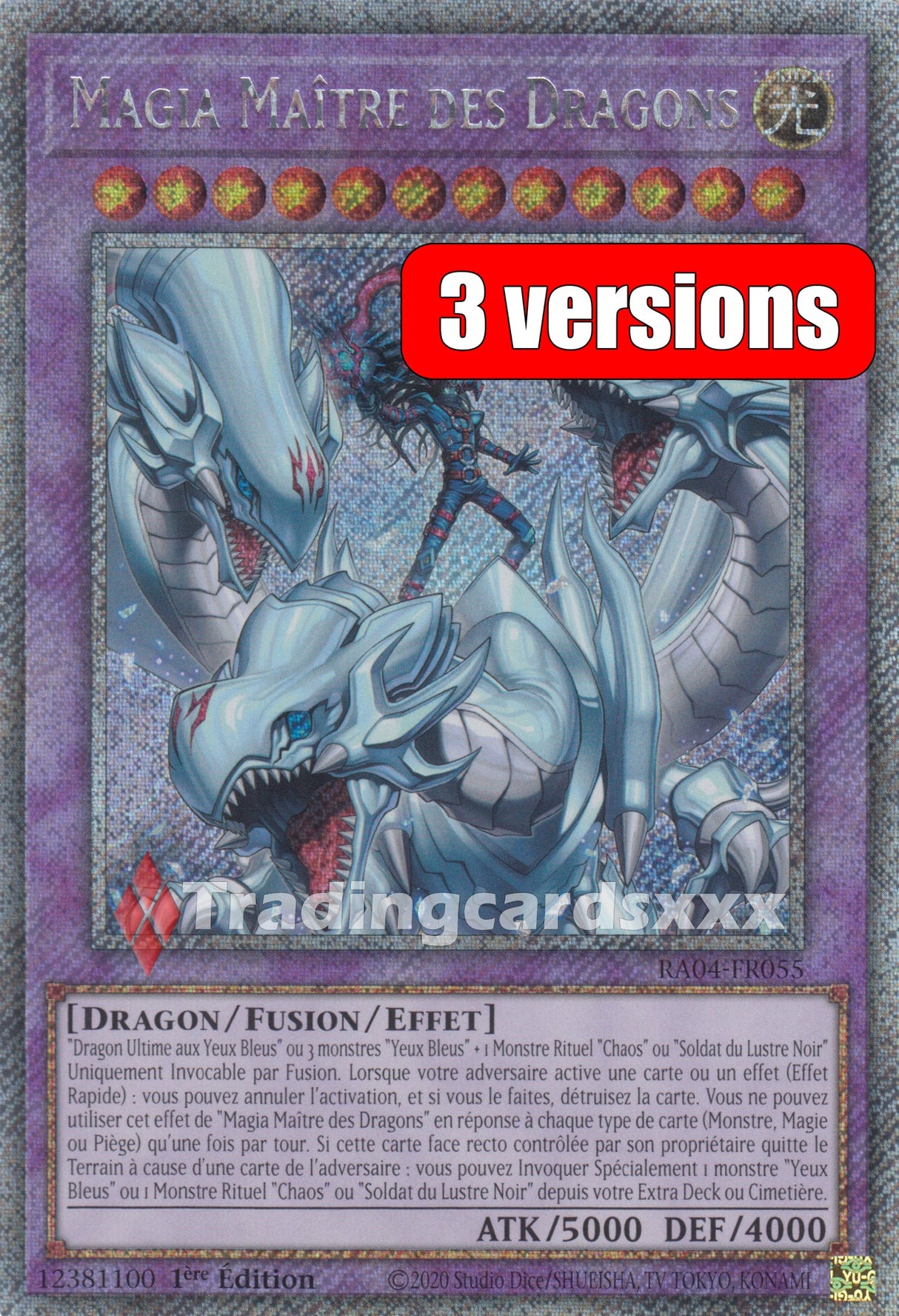 Yu-Gi-Oh! Magia Maître des Dragons : RA04-FR055