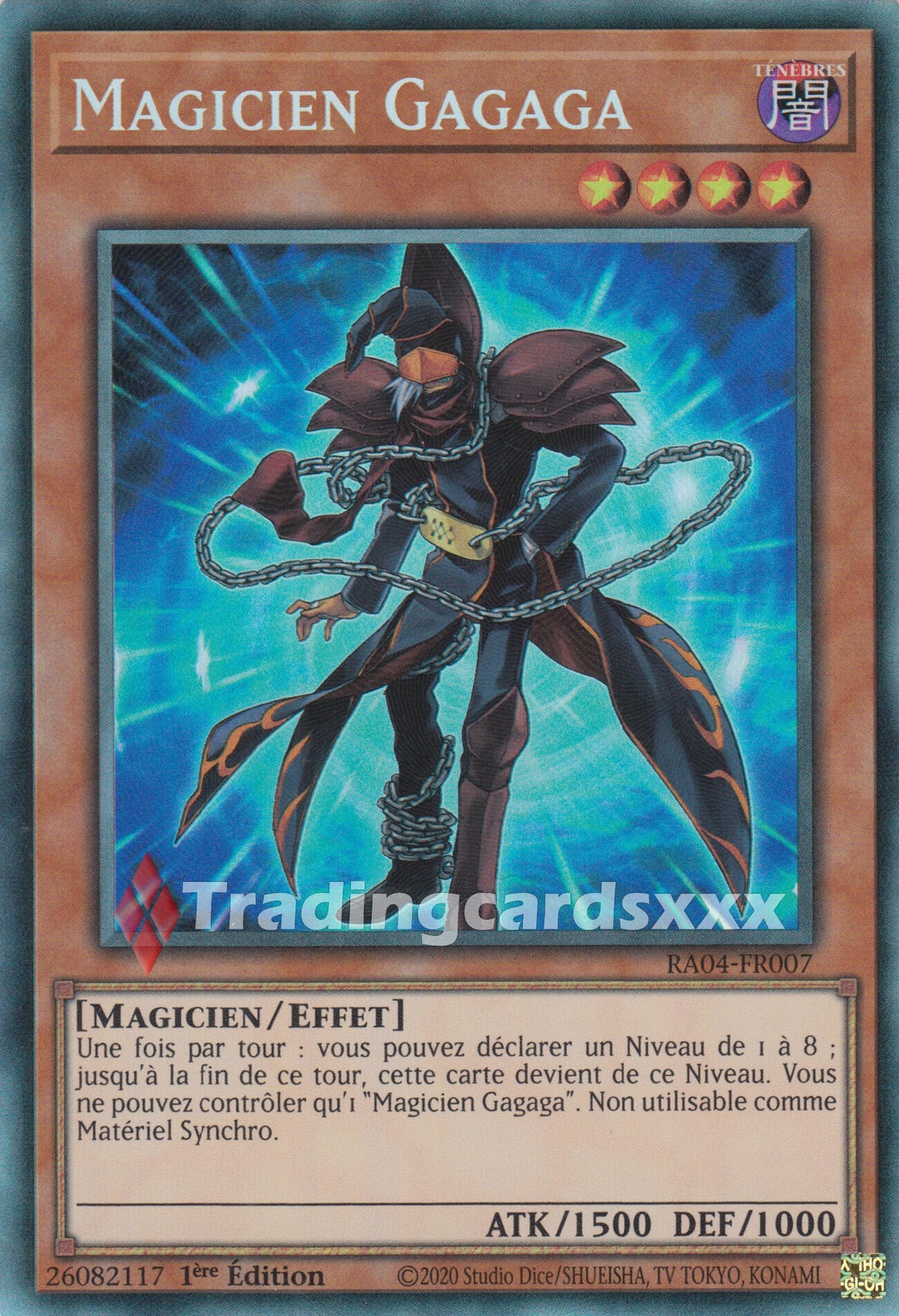 Yu-Gi-Oh! Magicien Gagaga : RA04-FR007