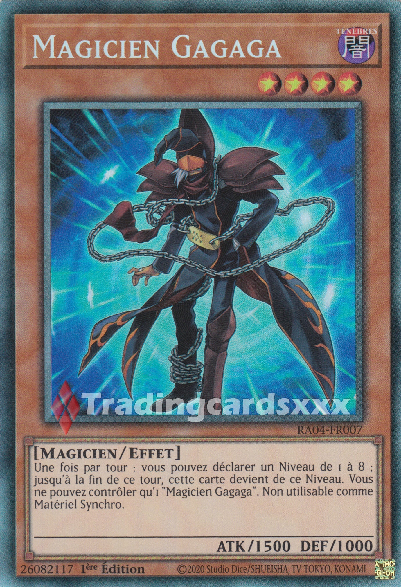 Yu-Gi-Oh! Magicien Gagaga : RA04-FR007