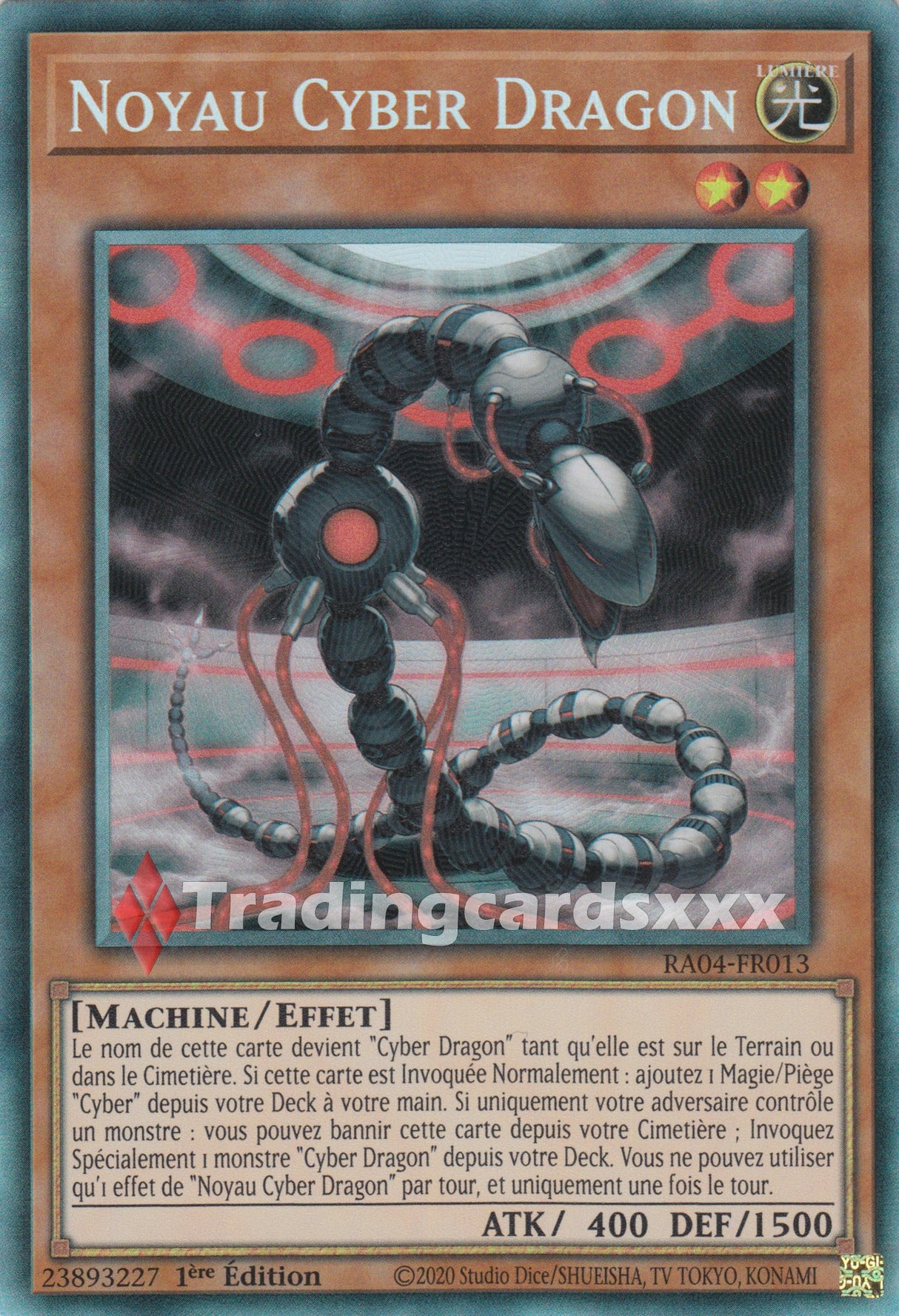 Yu-Gi-Oh! Noyau Cyber Dragon : RA04-FR013