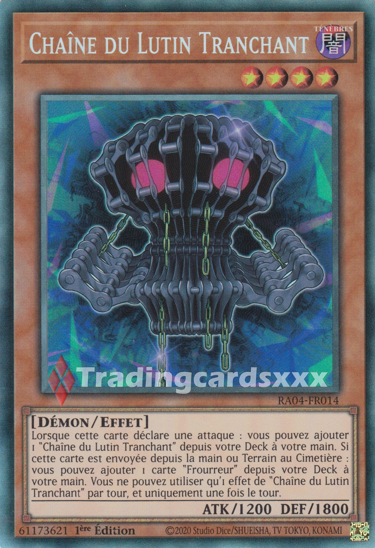Yu-Gi-Oh! Chaîne du Lutin Tranchant : RA04-FR014