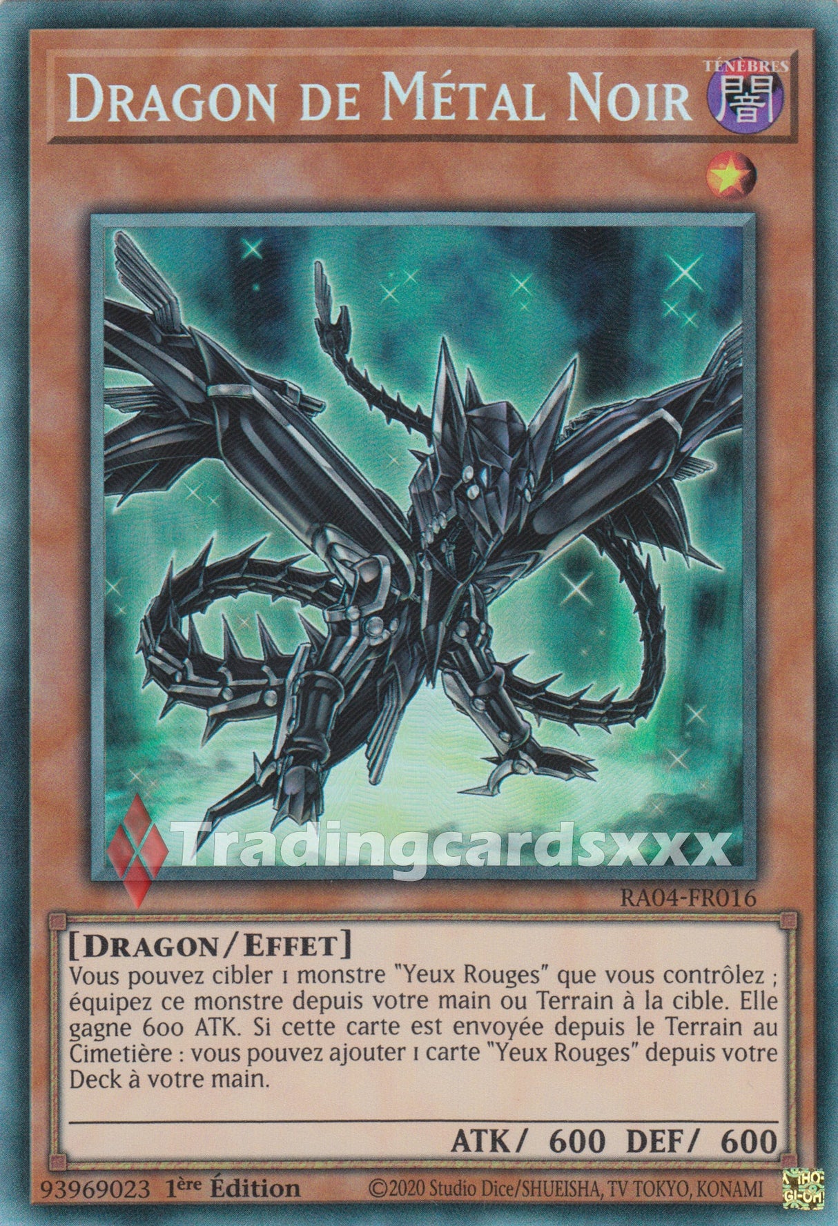 Yu-Gi-Oh! Dragon de Métal Noir : RA04-FR016