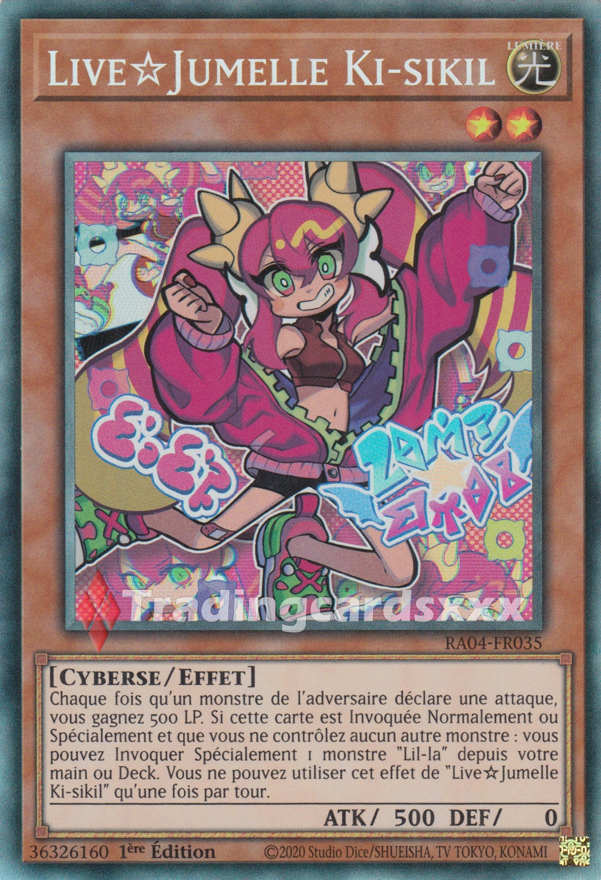 Yu-Gi-Oh! Live☆Jumelle Ki-sikil : RA04-FR035