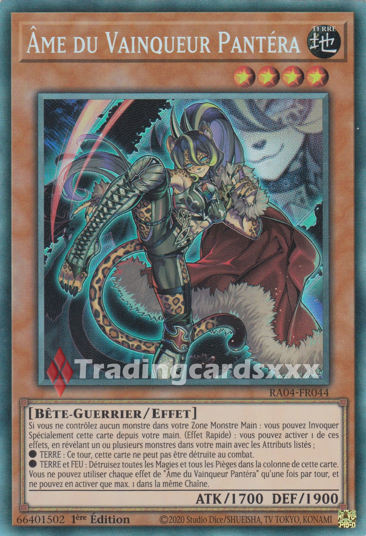Yu-Gi-Oh! Âme du Vainqueur Pantéra : RA04-FR044