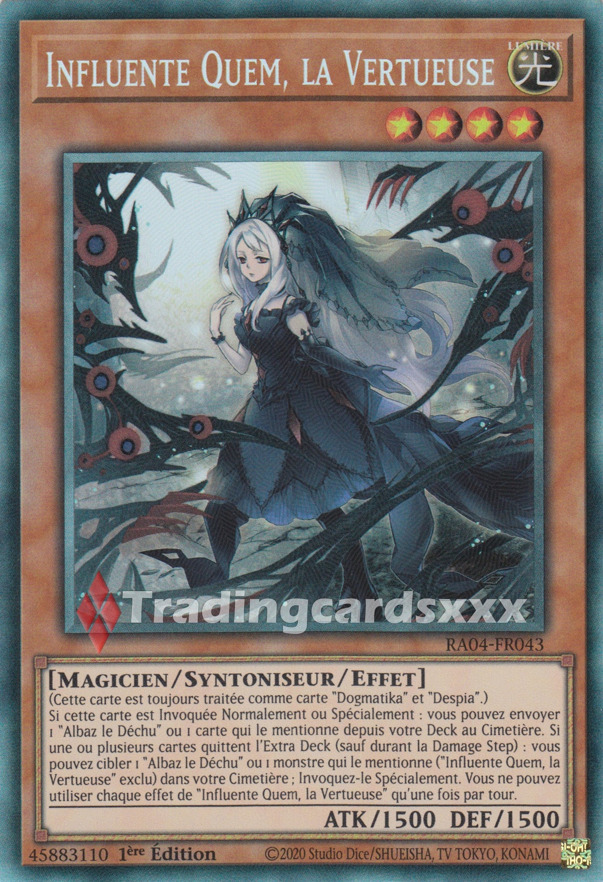 Yu-Gi-Oh! Influente Quem, la Vertueuse : RA04-FR043