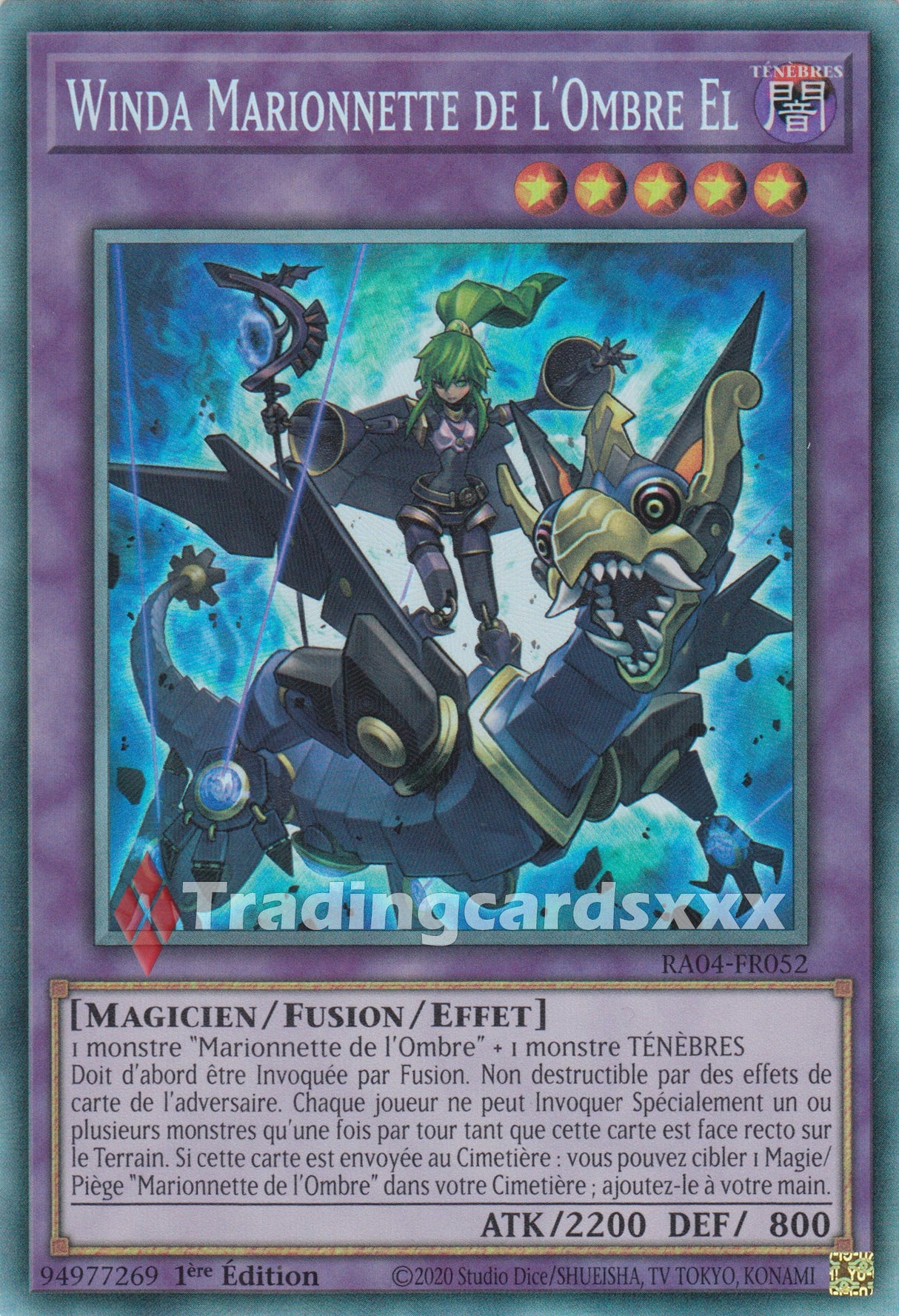 Yu-Gi-Oh! Winda Marionnette de l'Ombre El : RA04-FR052