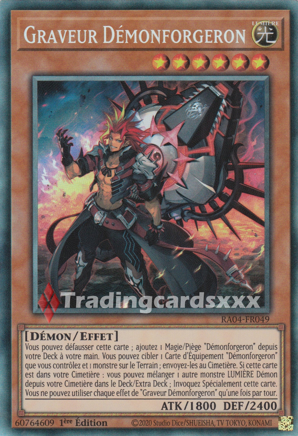 Yu-Gi-Oh! Graveur Démonforgeron : RA04-FR049