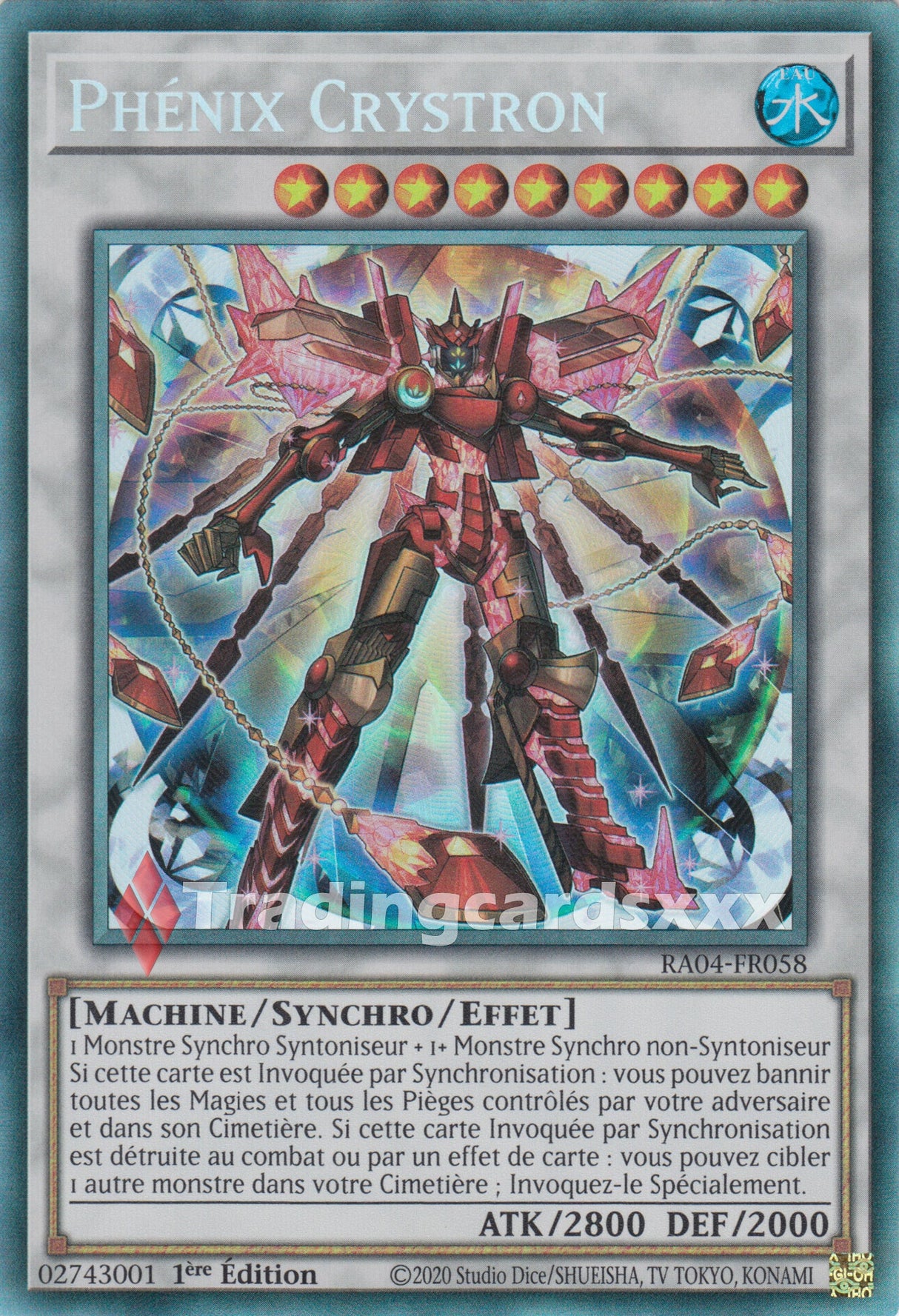 Yu-Gi-Oh! Phénix Crystron : RA04-FR058