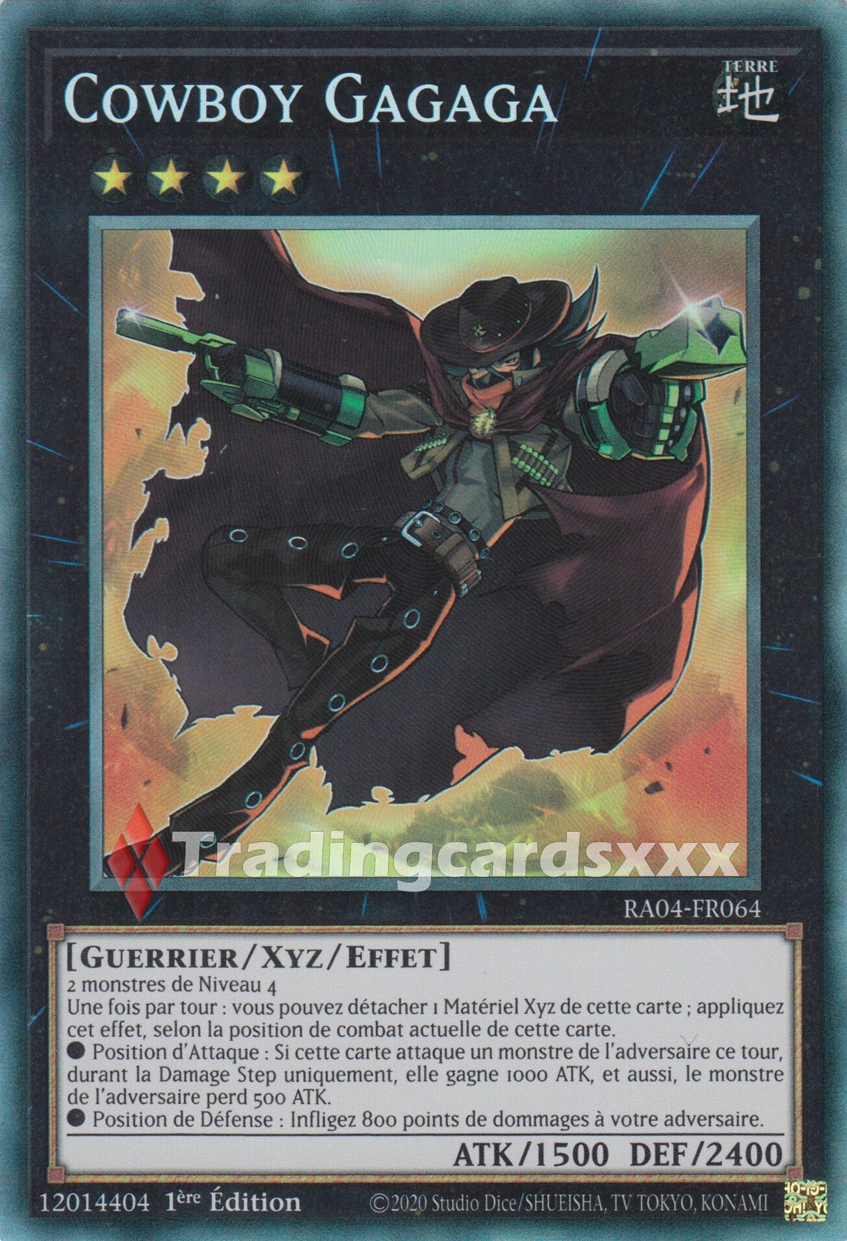Yu-Gi-Oh! Cowboy Gagaga : RA04-FR064