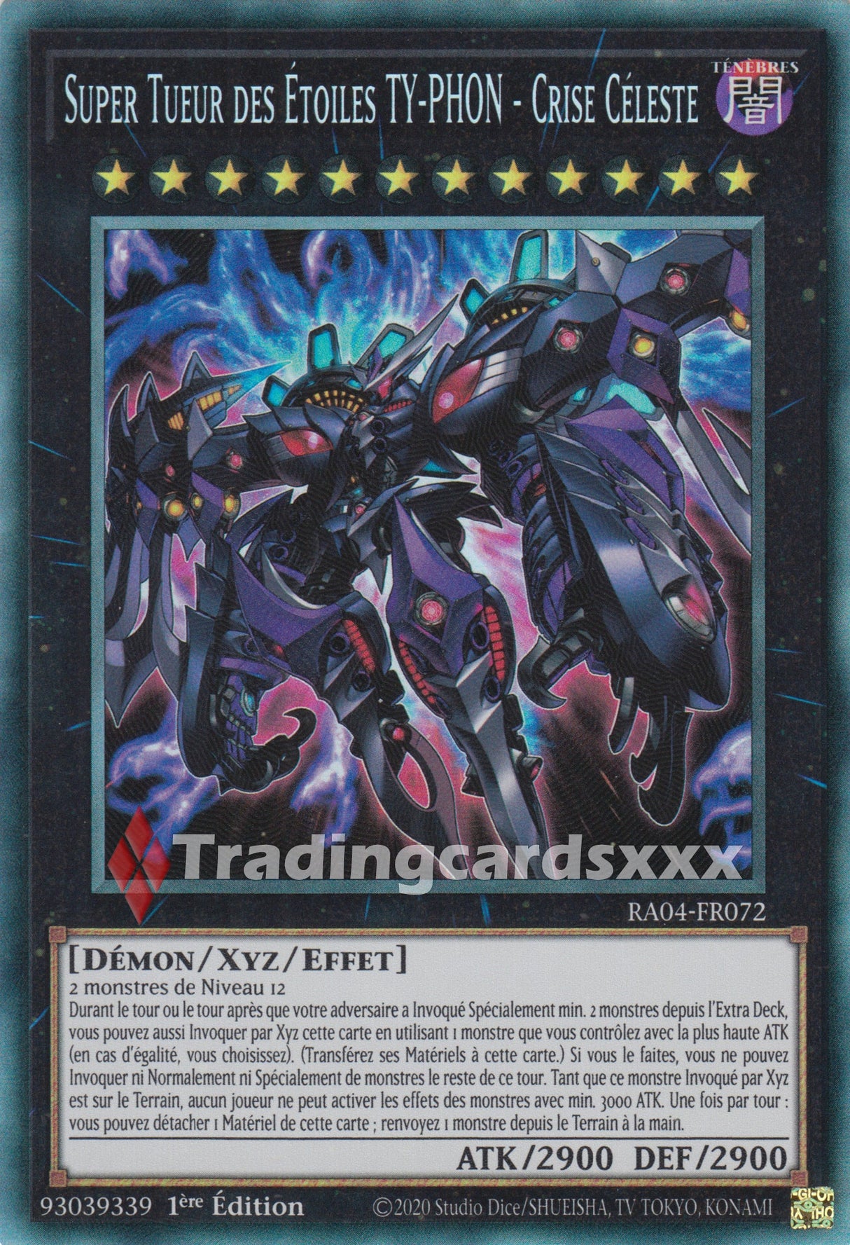 Yu-Gi-Oh! Super Tueur des Étoiles TY-PHON - Crise Céleste : RA04-FR072