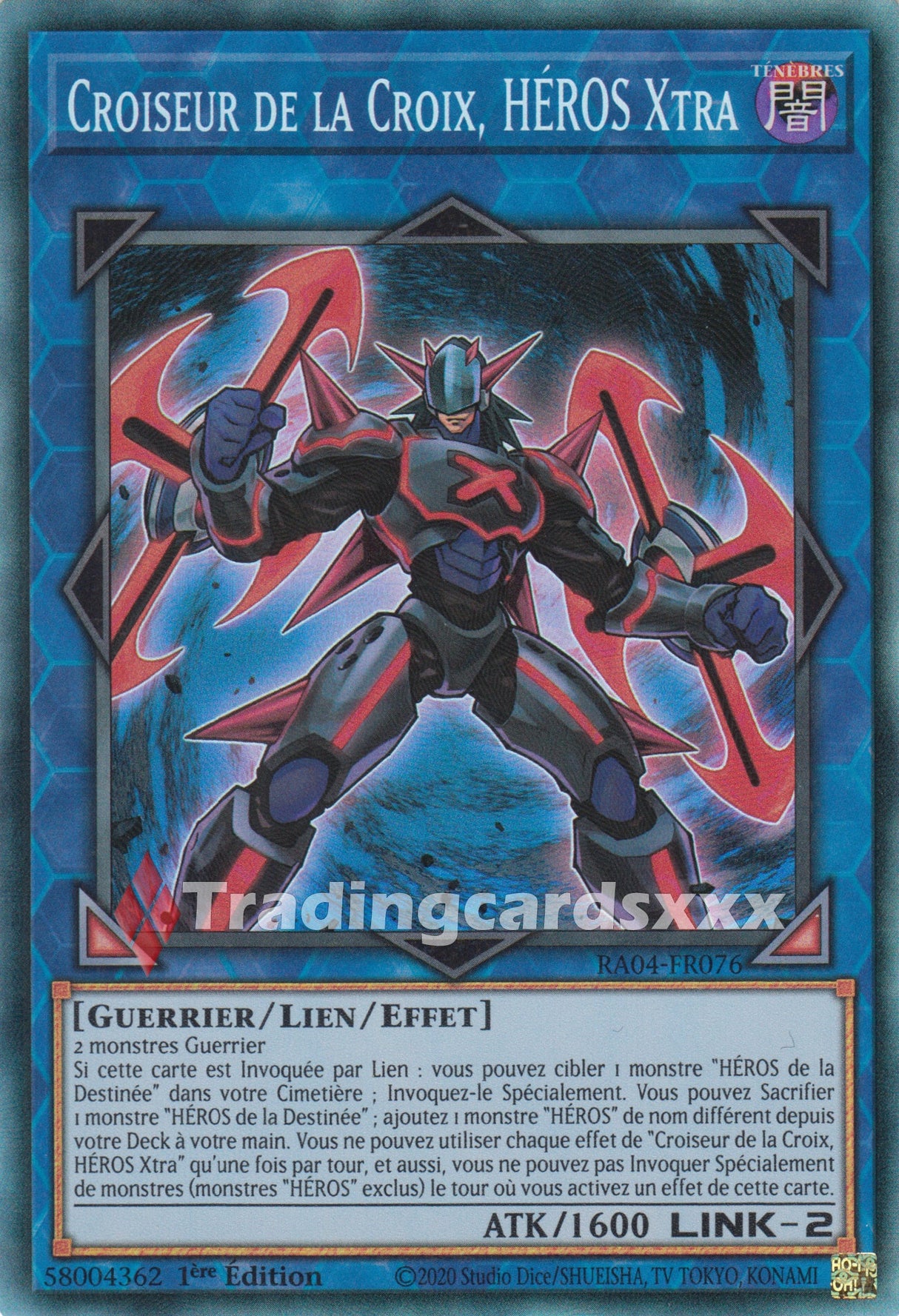 Yu-Gi-Oh! Croiseur de la Croix, HÉROS Xtra : RA04-FR076