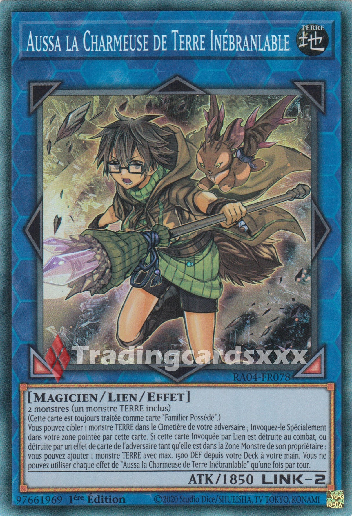 Yu-Gi-Oh! Aussa la Charmeuse de Terre Inébranlable : RA04-FR078
