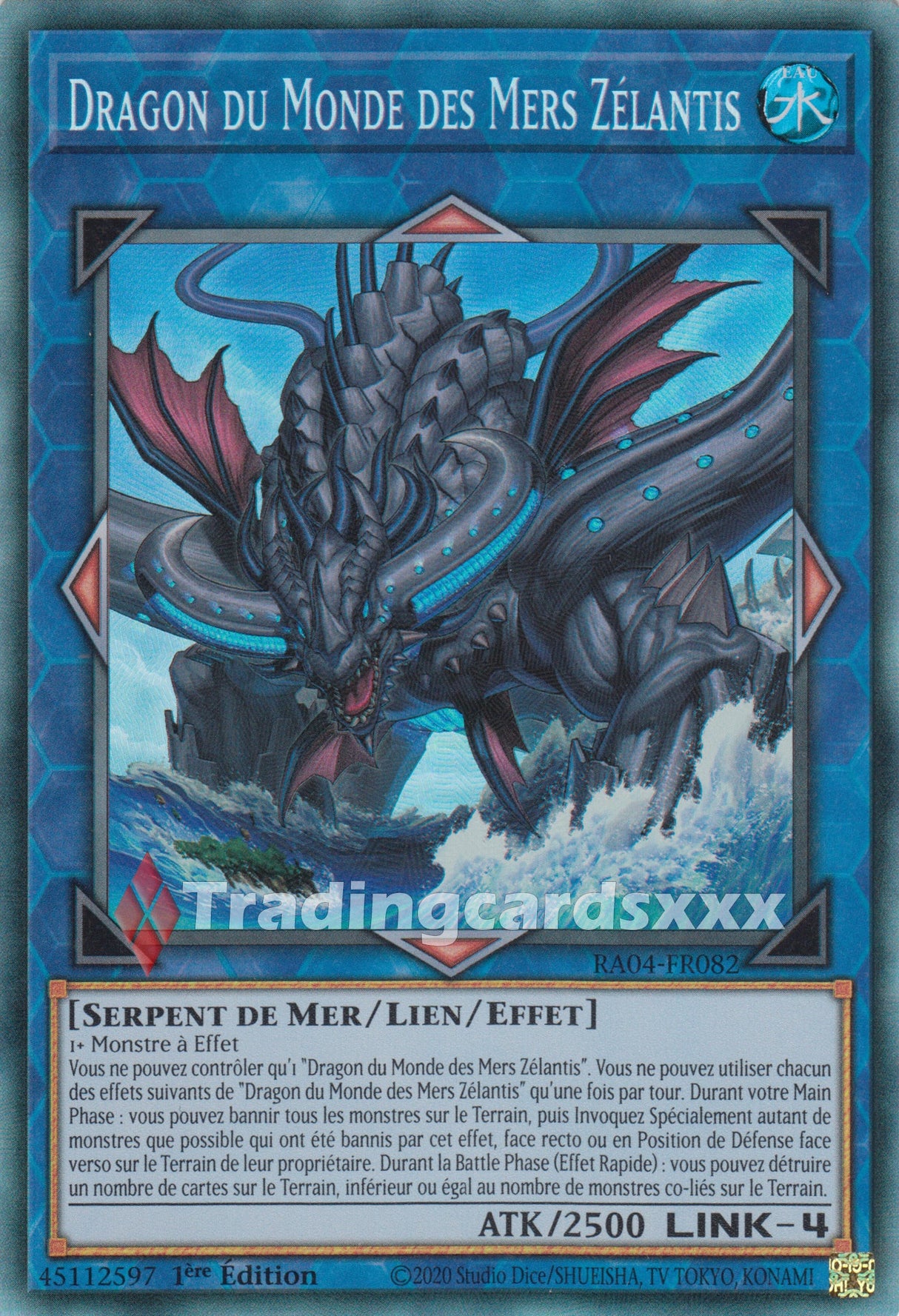 Yu-Gi-Oh! Dragon du Monde des Mers Zélantis : RA04-FR082